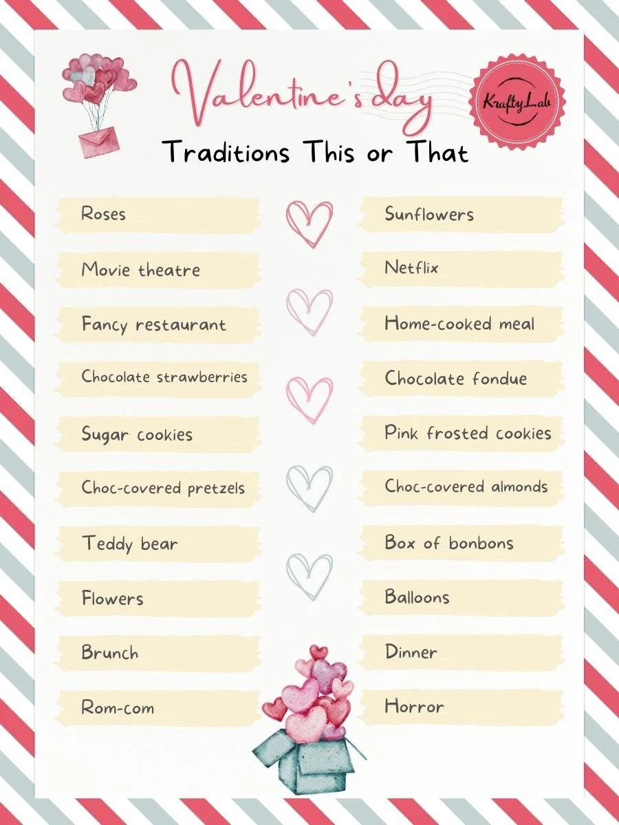 50 Valentine's Day This Or That Questions For Work