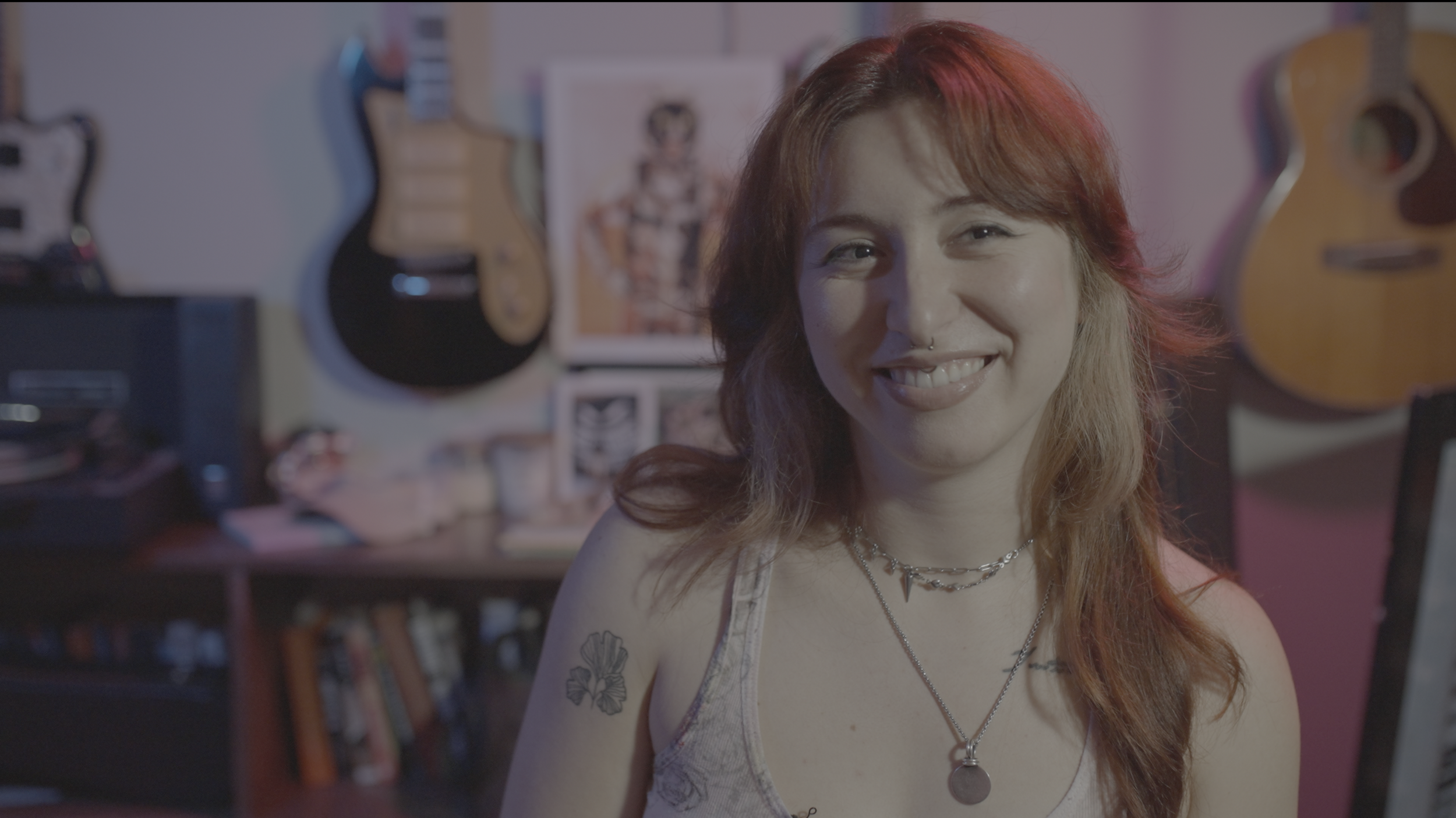 A still from Are You Listening? a documentary about Riot Girl punk in North Carolina