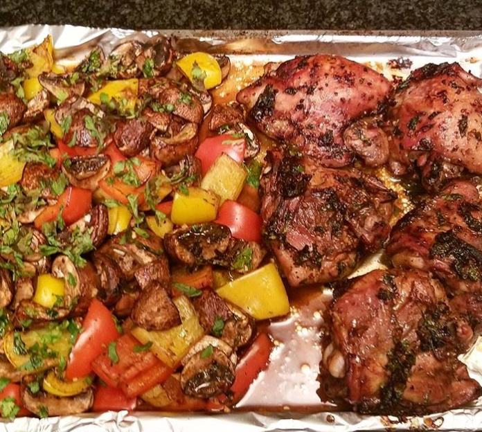 Soy &amp; Balsamic Marinated Chicken