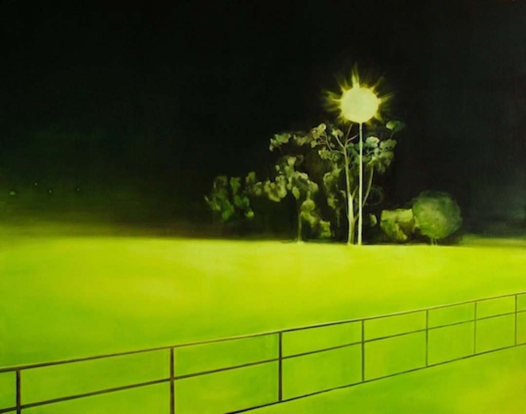  Limelight, oil on canvas, 113 x 142cm. Photograph courtesy of Graham Mathwin. 