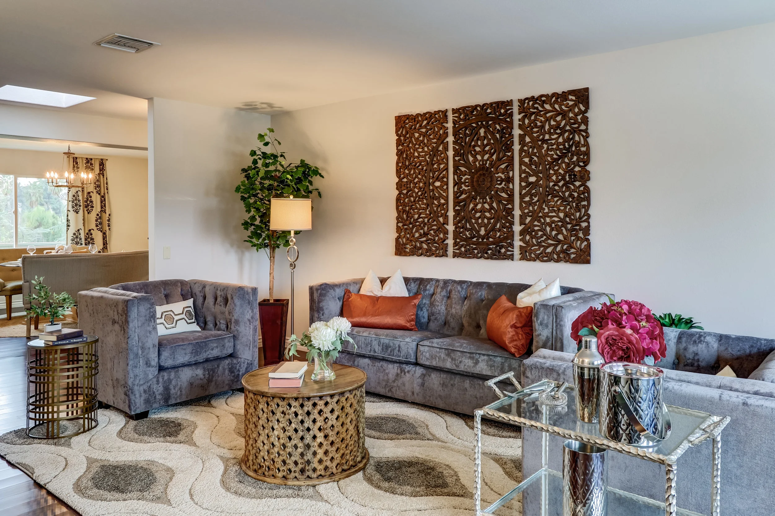 Living Room After Staging