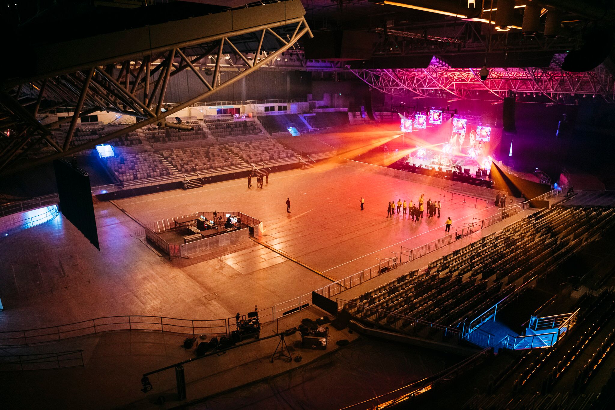Pre-show, Peking Duk at Melbourne Arena, May 2019. Image by Pat Stevenson | @ patstevensonphoto