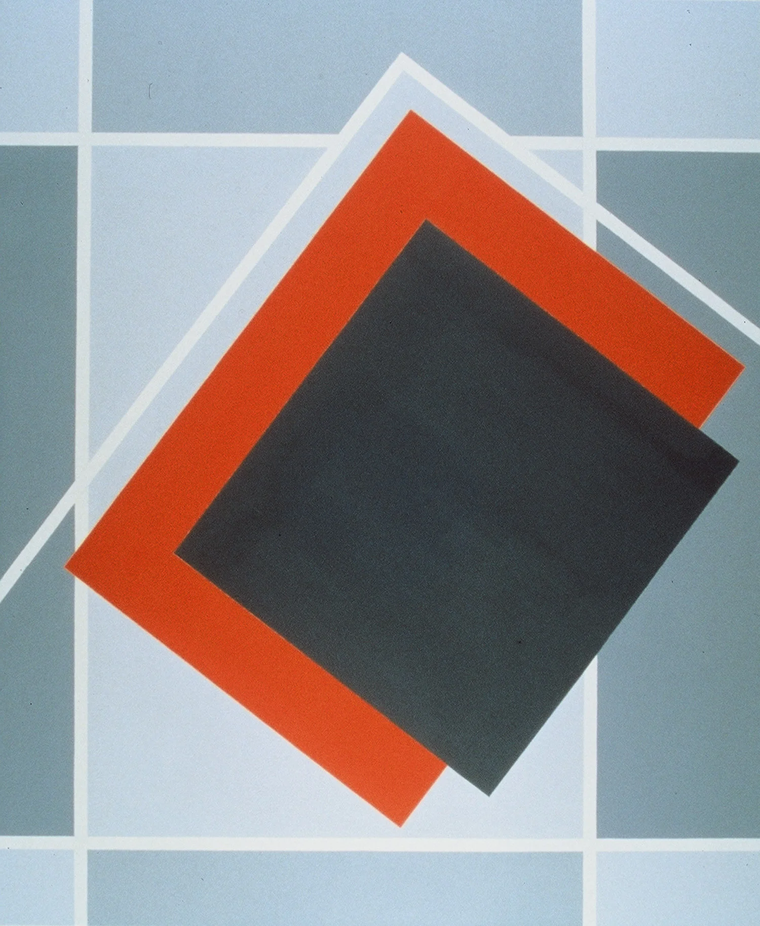"Trellis", 72" x 60" 1986