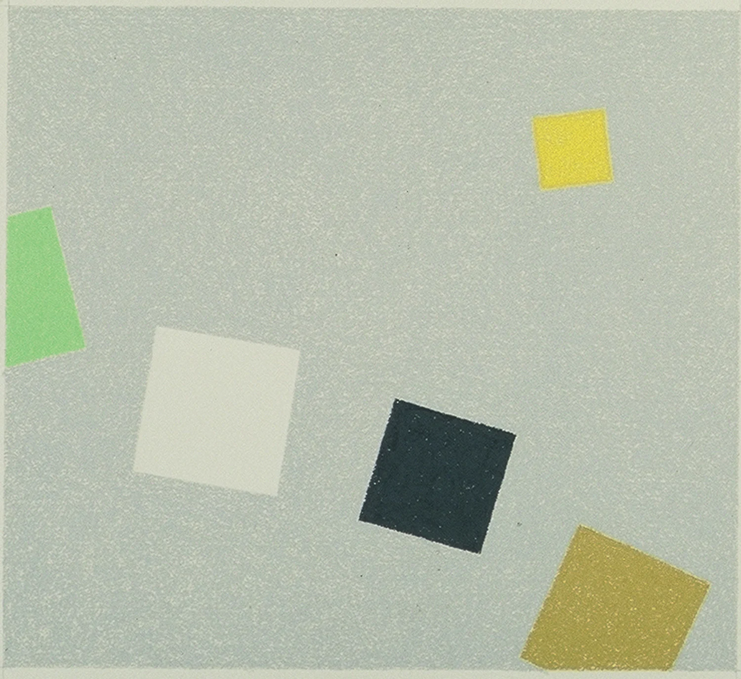 "Sonata in Four Parts Part III, 18" x 20", 1989