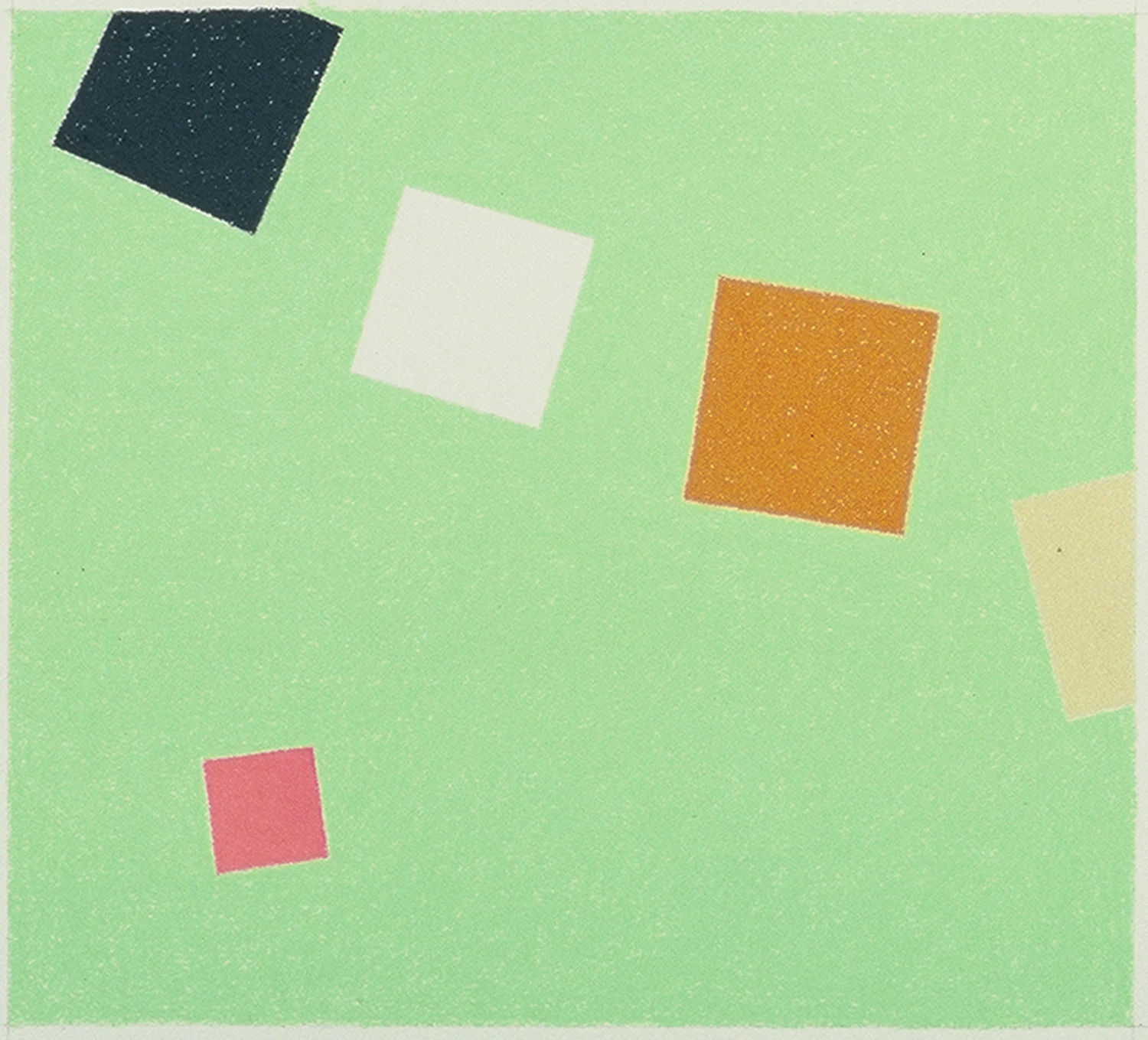 "Sonata in Four Parts Part IV, 18" x 20", 1989