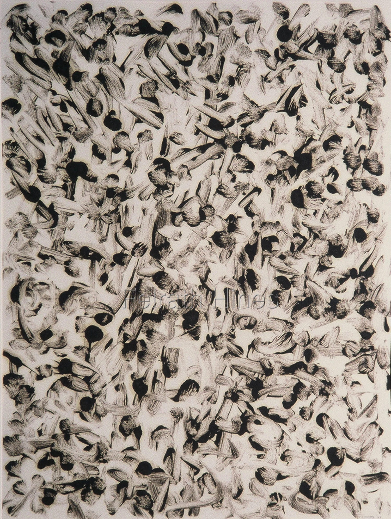 "Crowd Scene", 24" x 18", 1983