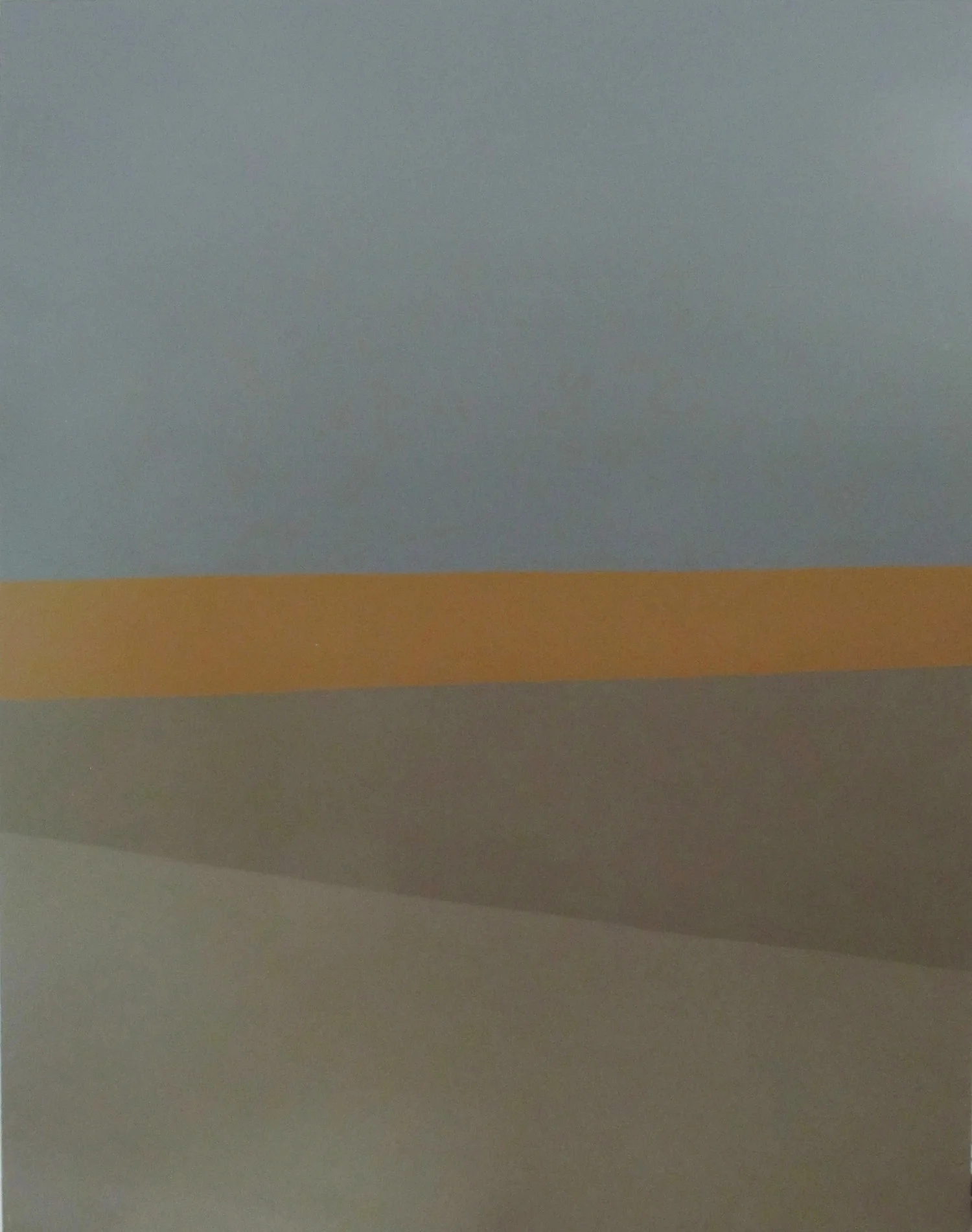 "Landscape with Ochre Stripe", 50" x 40", 1971
