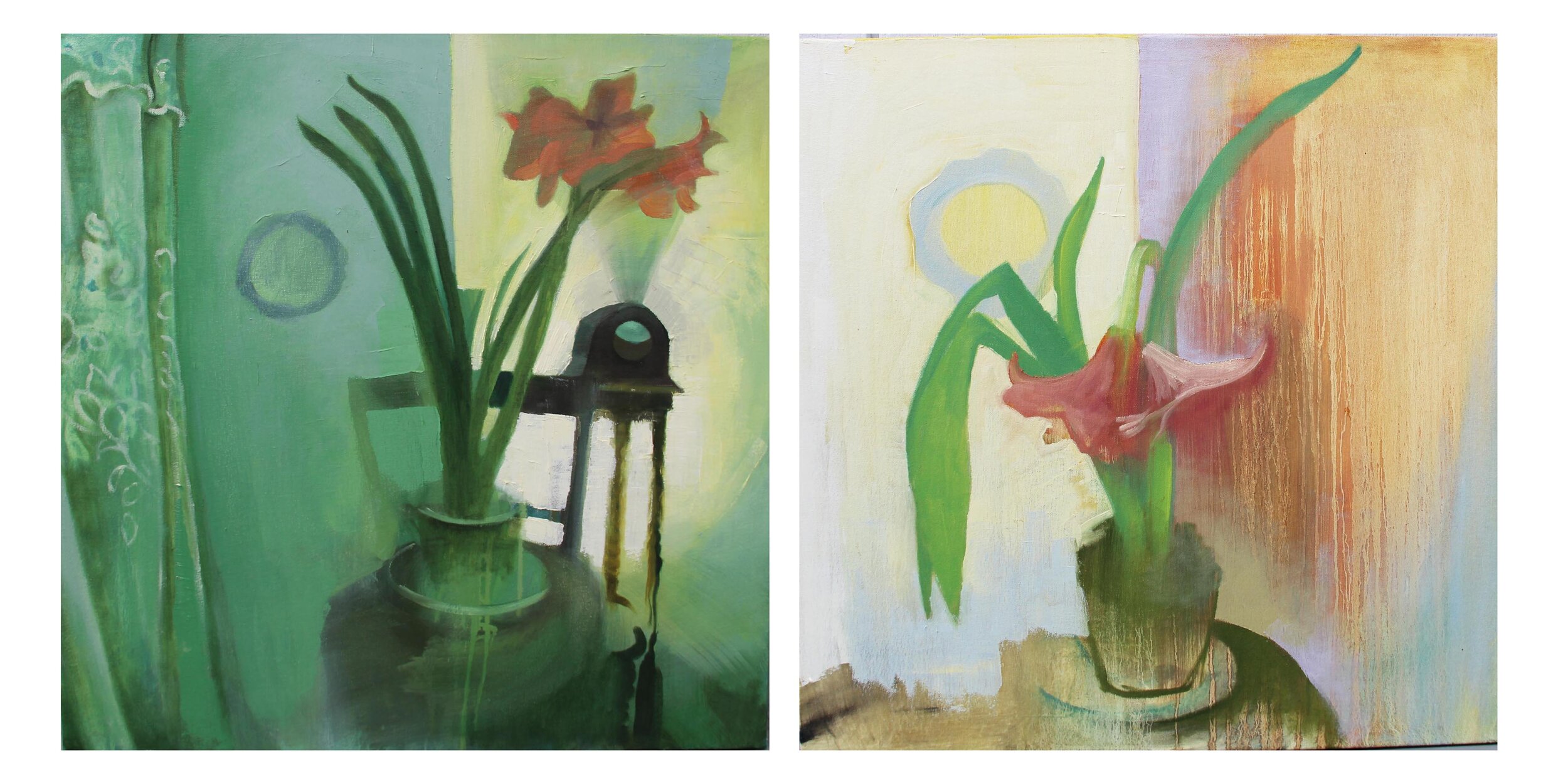 "Suicidal Flowers I" & "Suicidal Flowers II"