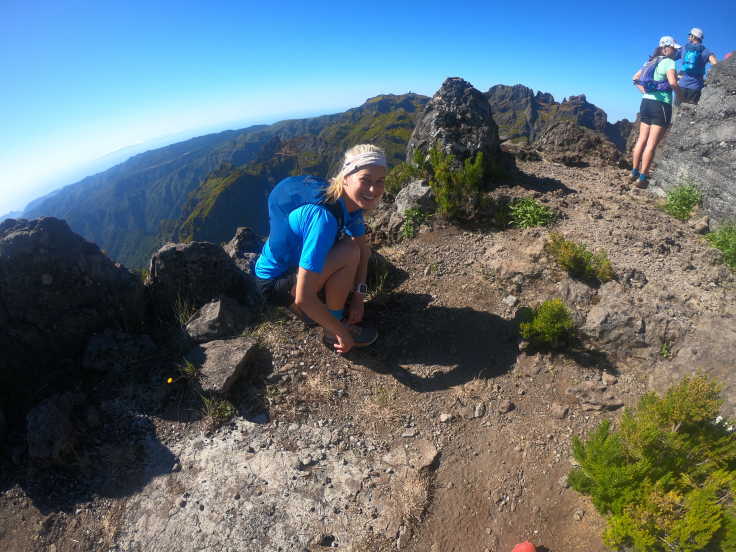 Marisha on the top of Teixeira