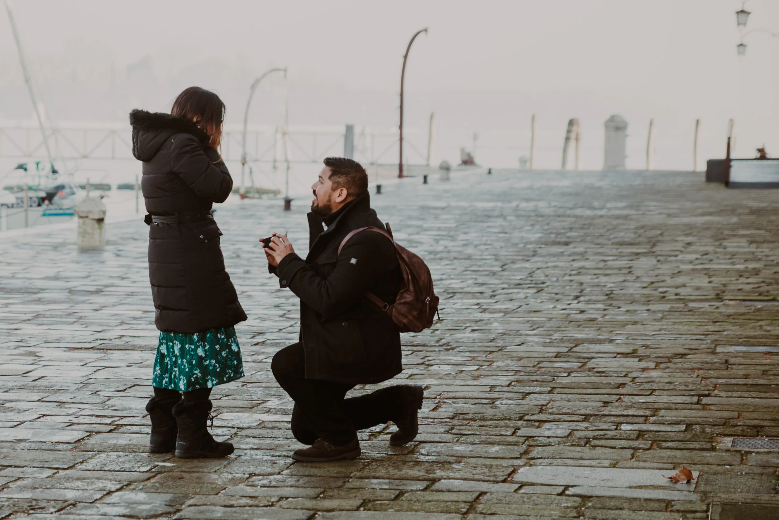 Jeannie and Luis | Engagement | Venice, Italy 