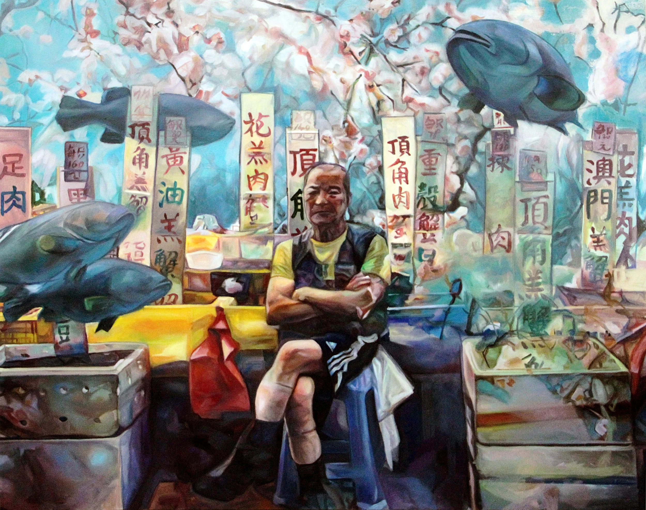 Oil on Canvas, 120cm x 180cm