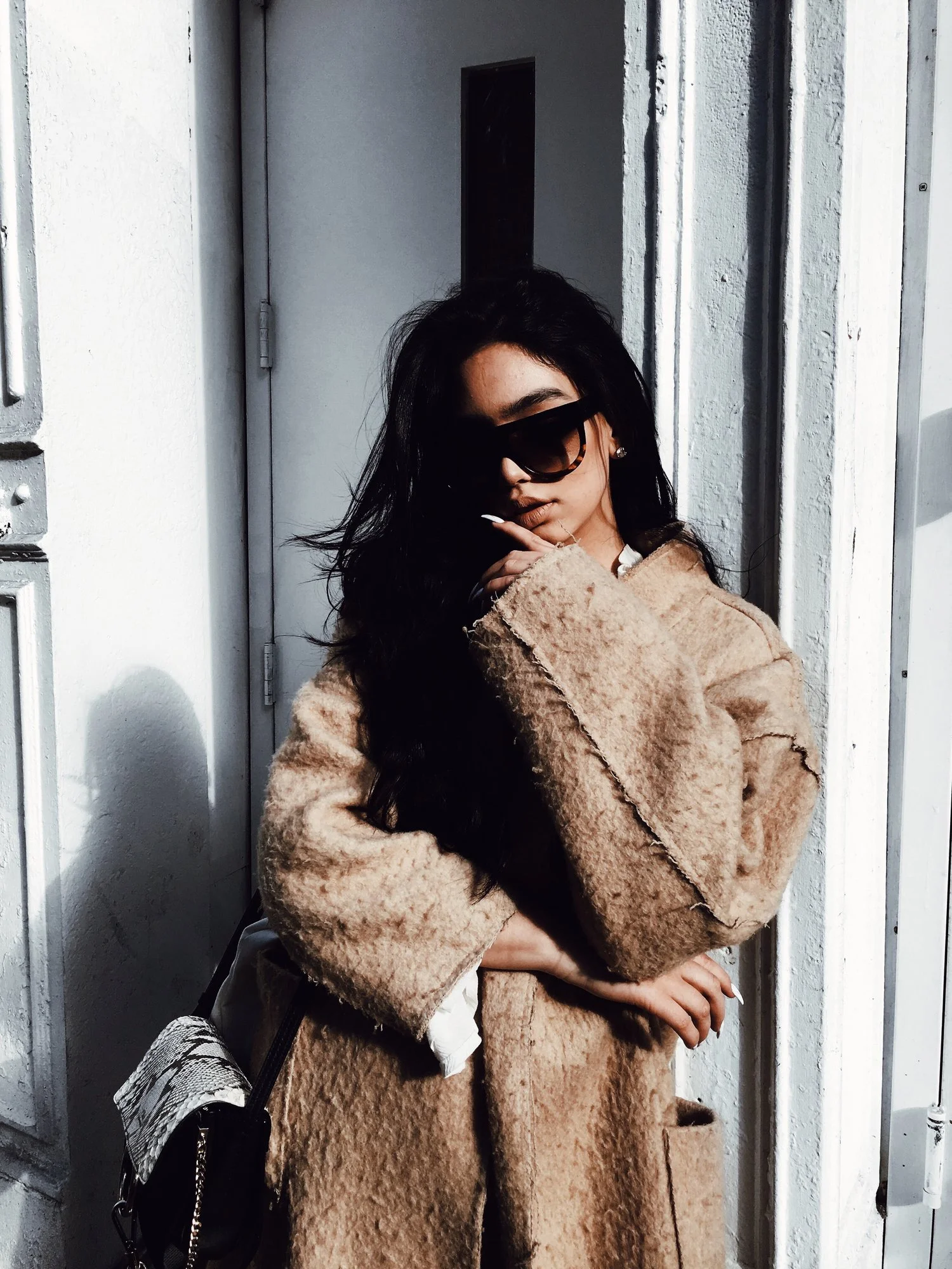 Nude Autumn Attire in Soho NYC