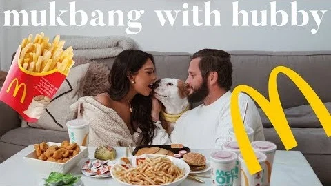 Q&A MUKBANG with Hubby