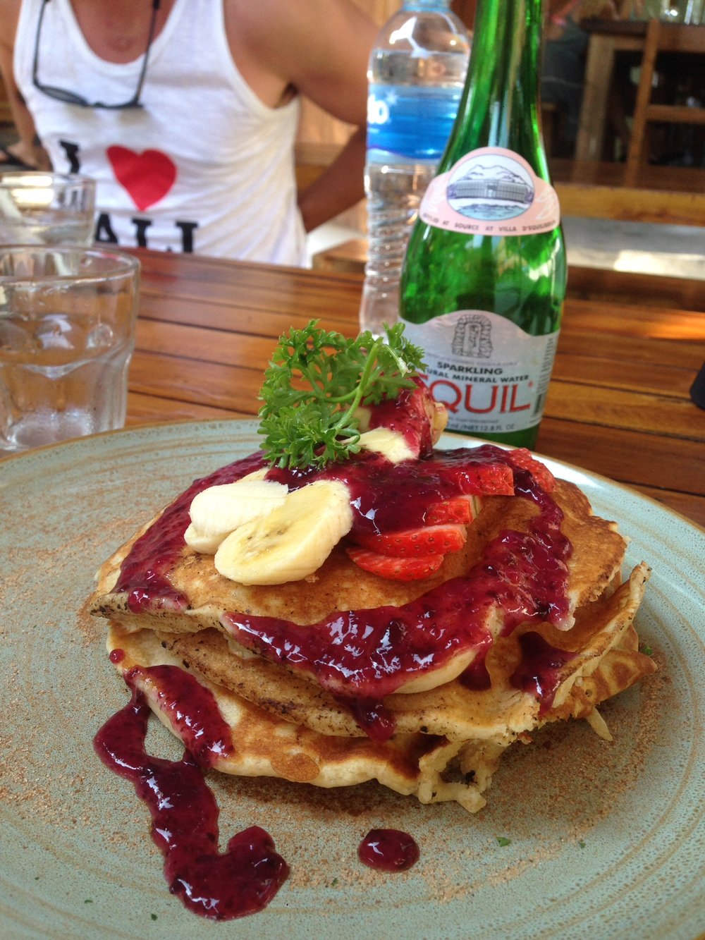  Strawberry Pancakes @ Bukit Cafe 