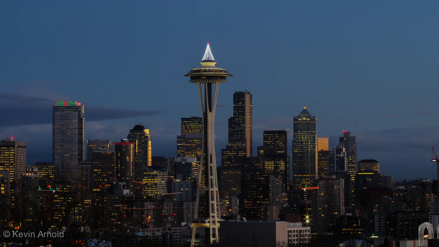 Space Needle and Seattle from Kerry Park