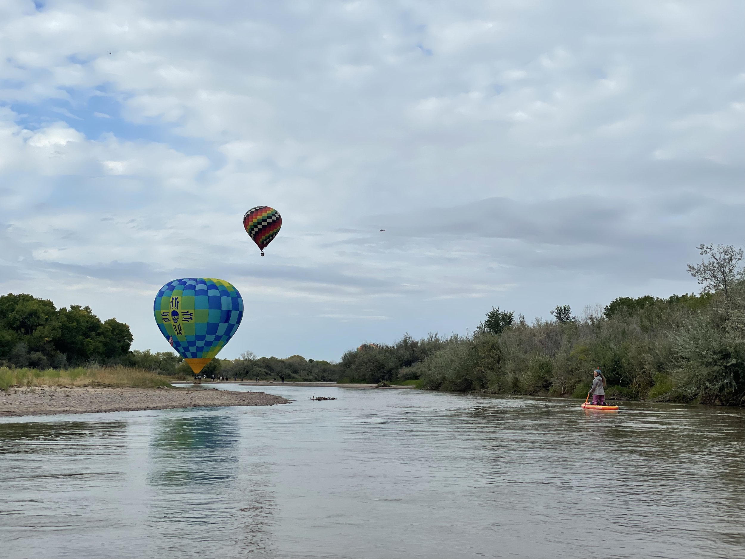 Floating the rio grande