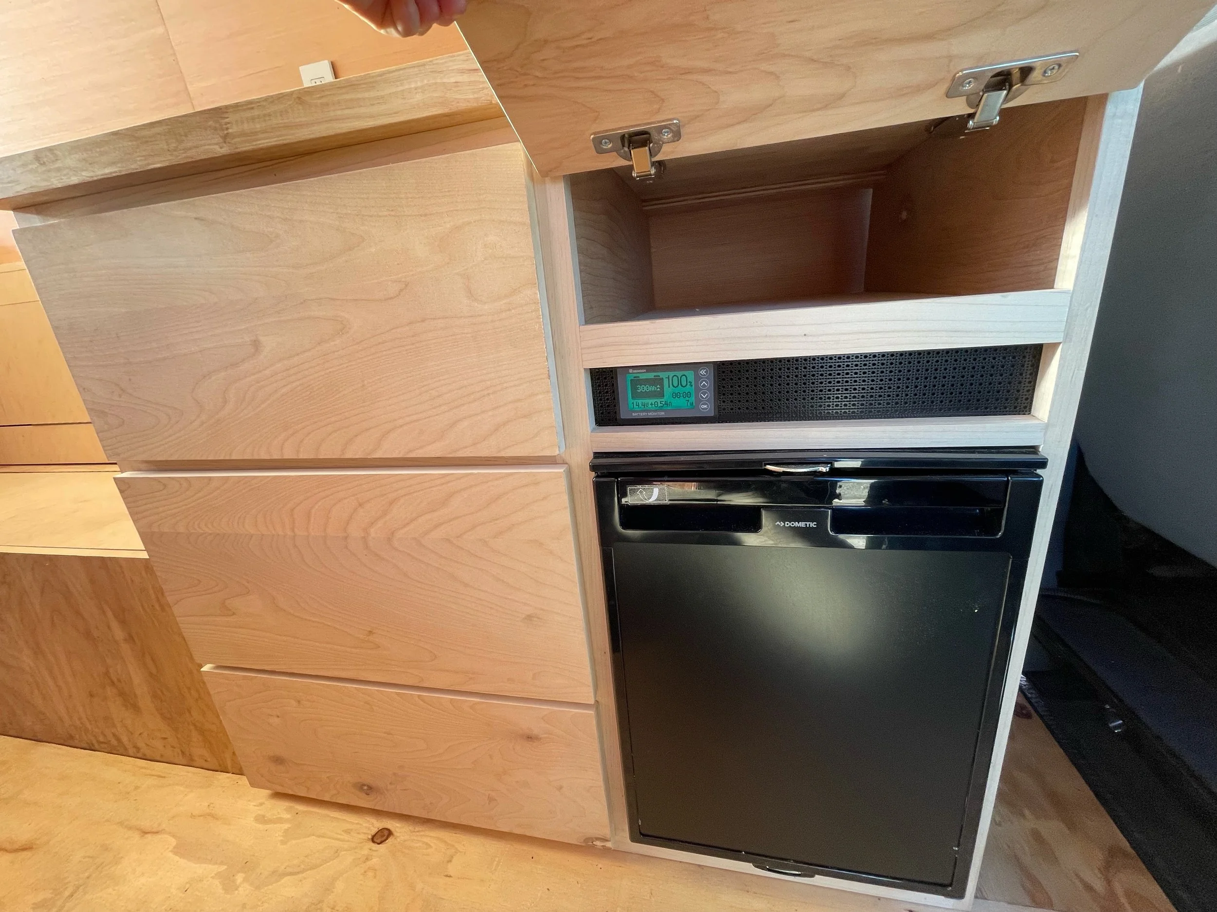How to Build DIY Kitchen Cabinets Van Conversion