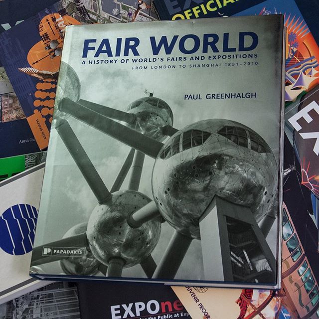 One of my favorite #WorldExpos books is Paul Greenhalgh&rsquo;s Fair World. It helped me understand how these international #MegaEvents evolved from national exhibitions and not from commercial fairs.