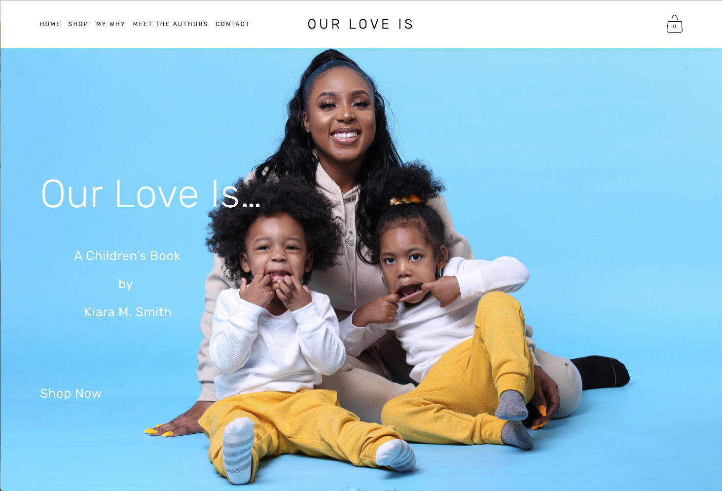 Our Love Is… Website Design and Copywriting Services by Iman