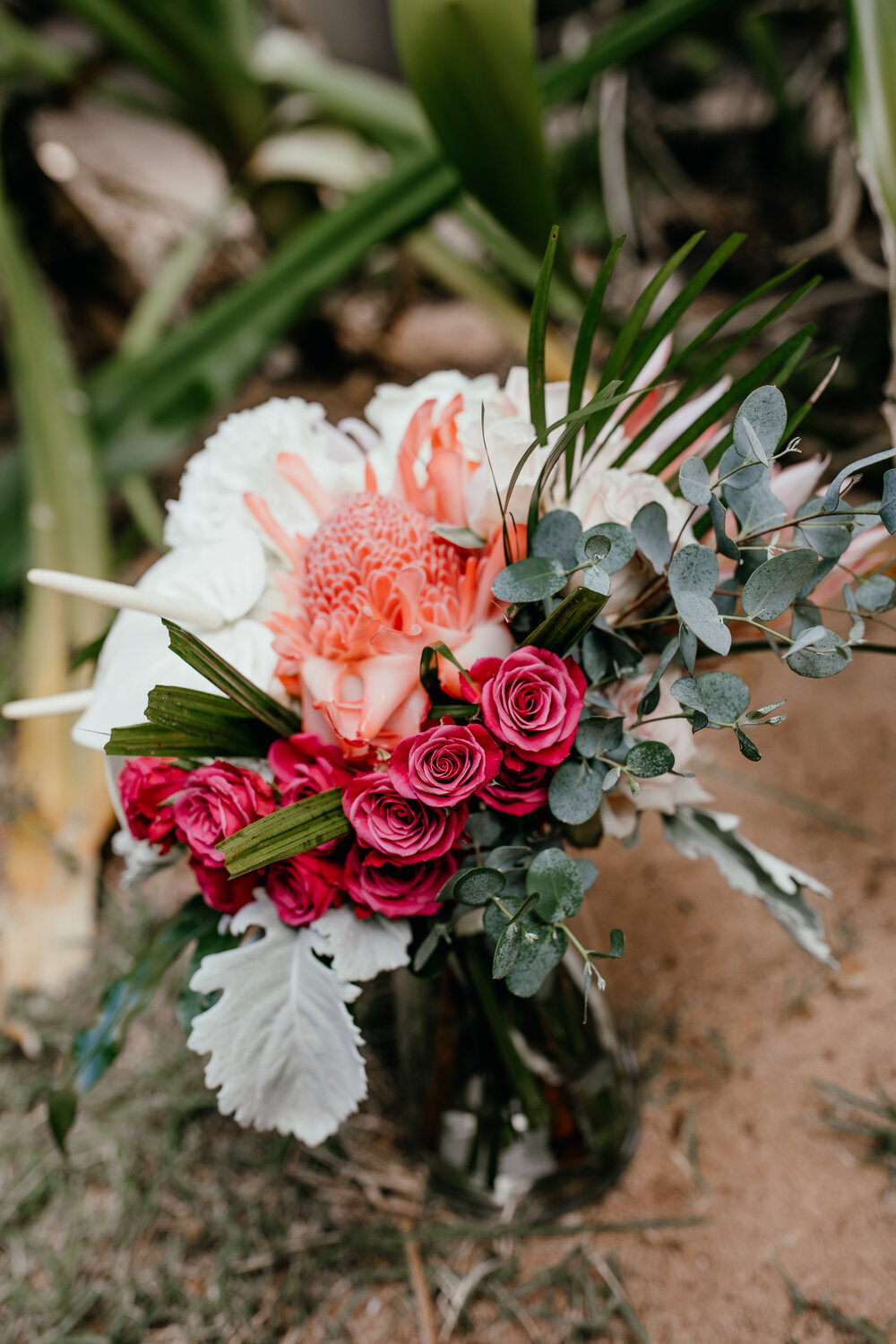 Triple Crown Protea Bouquet — The Happy Haku