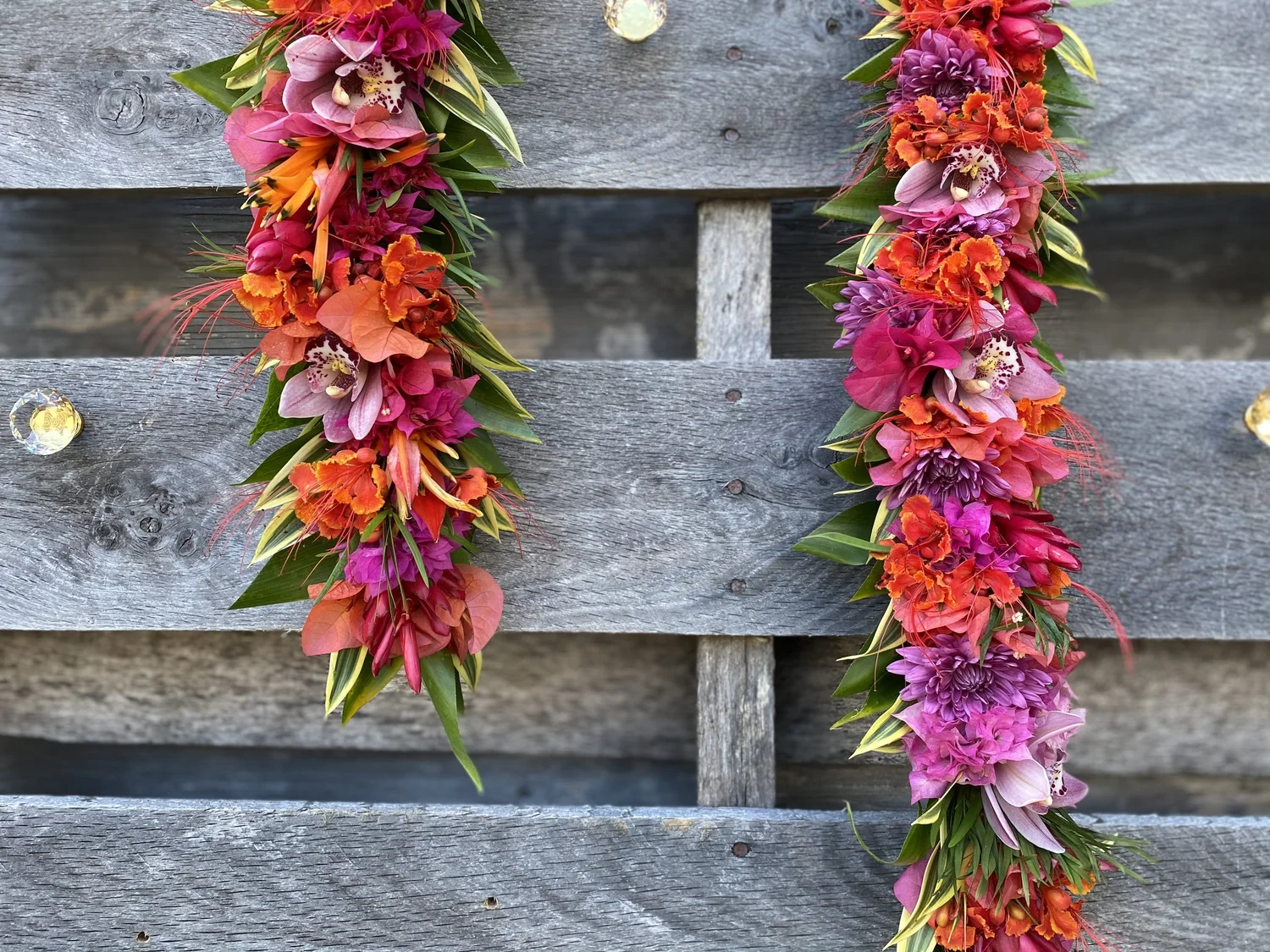 ♡Lei♡ Wild Paradise neck lei — The Happy Haku