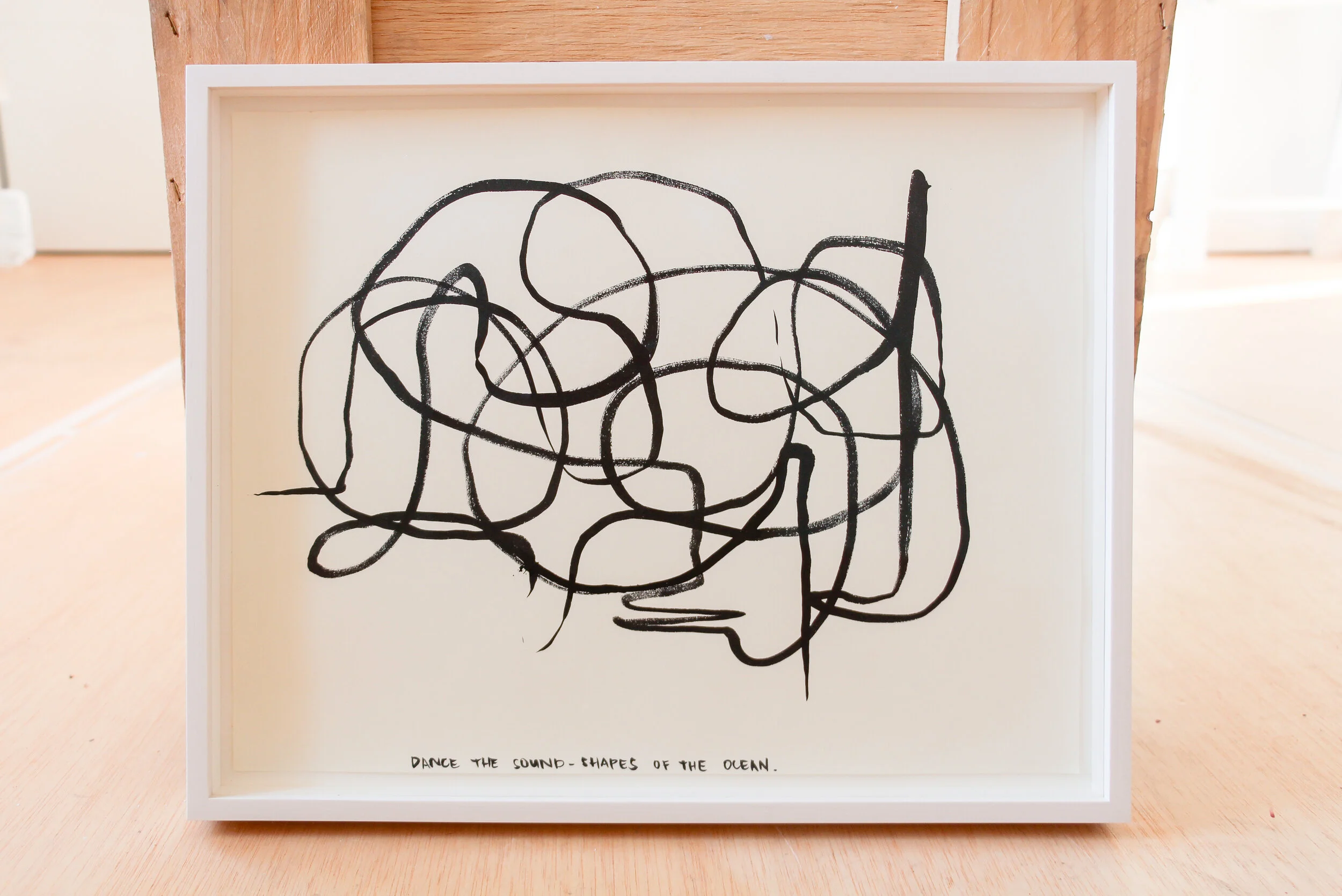 ‘Dancing the Wave’ - visual score from Sea Ranch retreat
