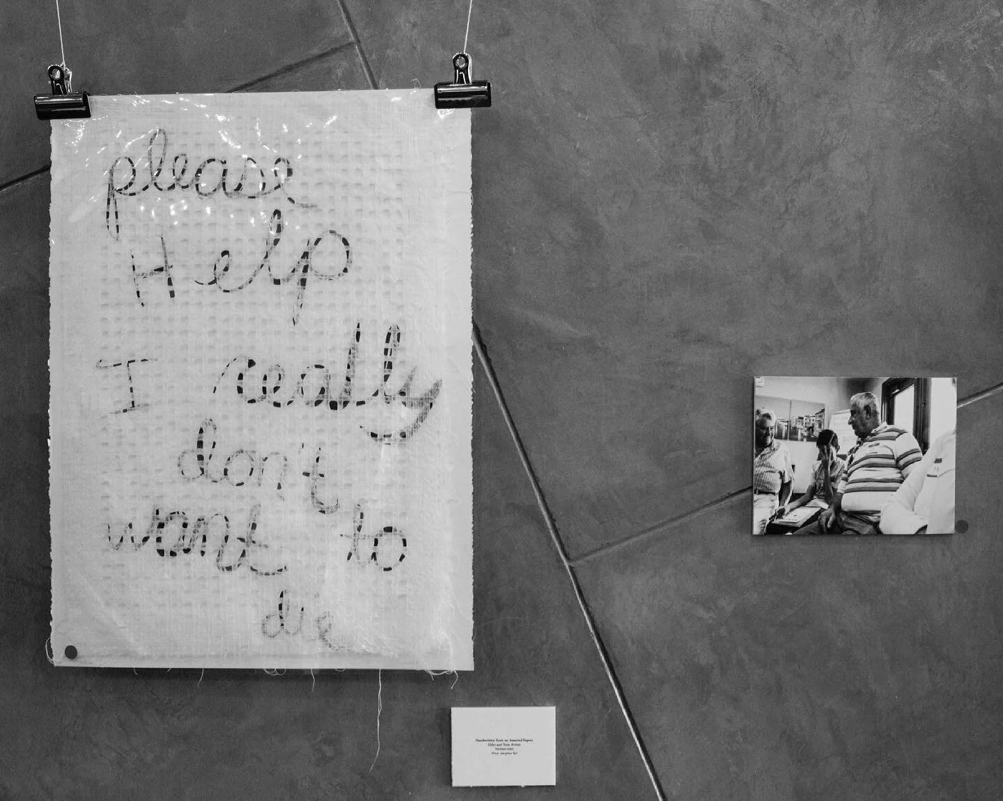 archive visit:

artworks made by elders &amp; teens throughout Sprat programs

pictured here in an exhibition I co-curated with @chasermccurdy