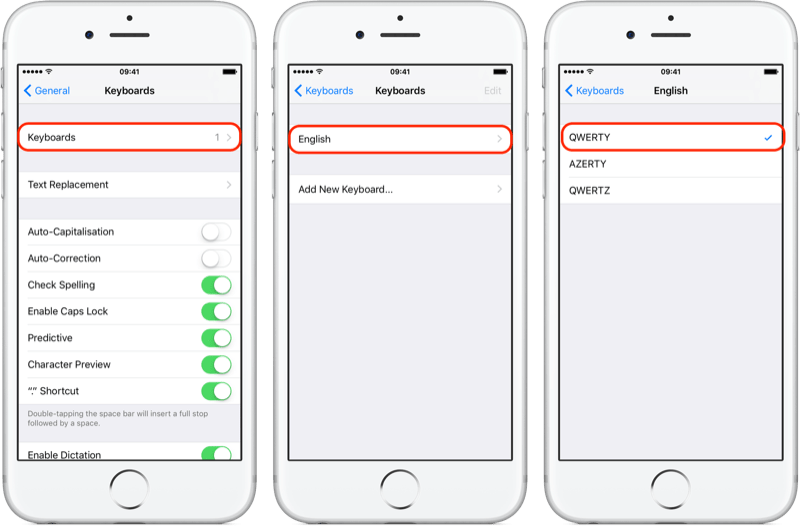 How to configure multiple keyboards on your iPhone — EasyTECH