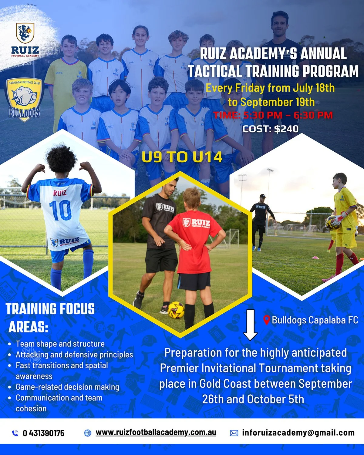 Premier Invitational - Tactical Training Program