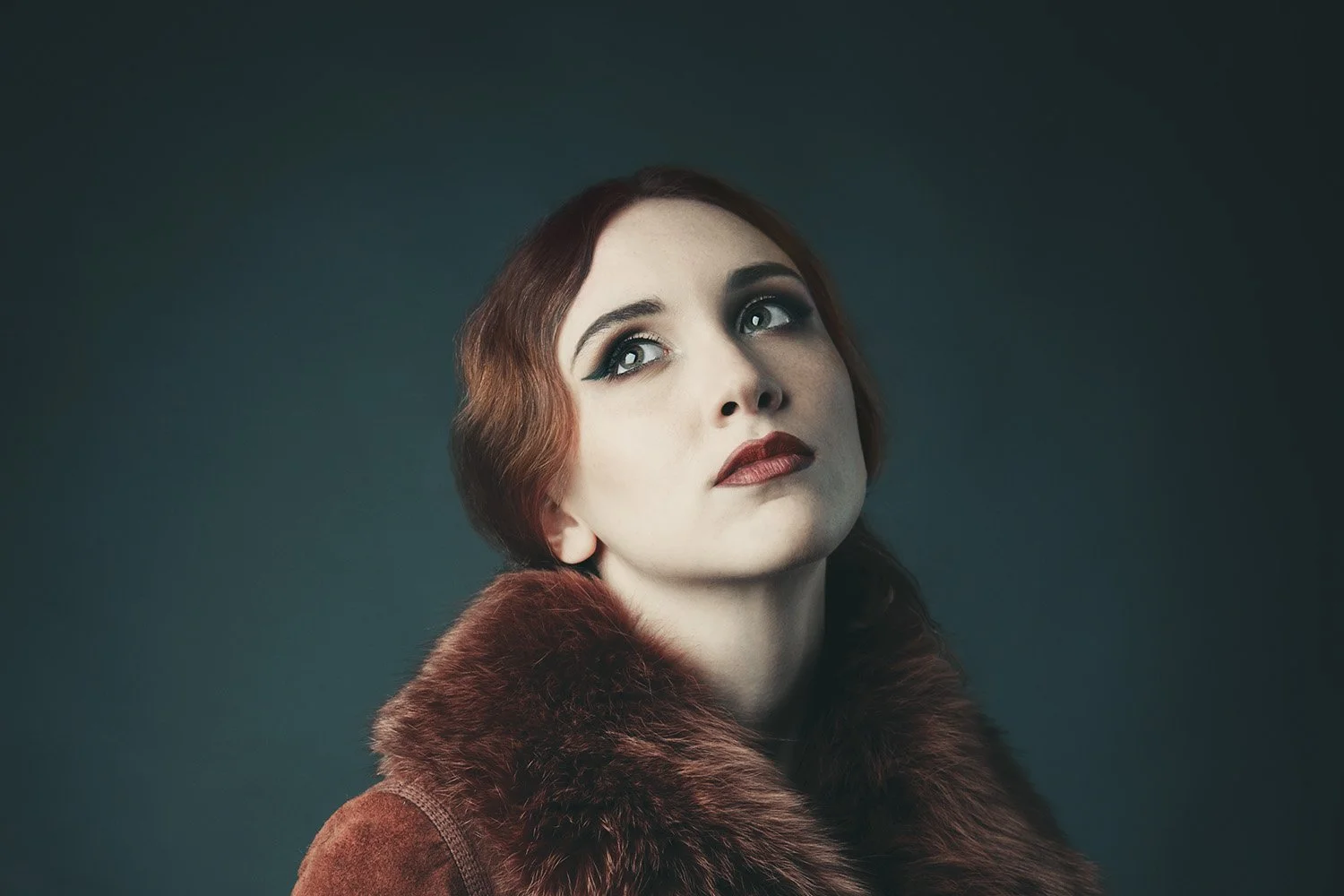 Ritratto personale in studio di viola