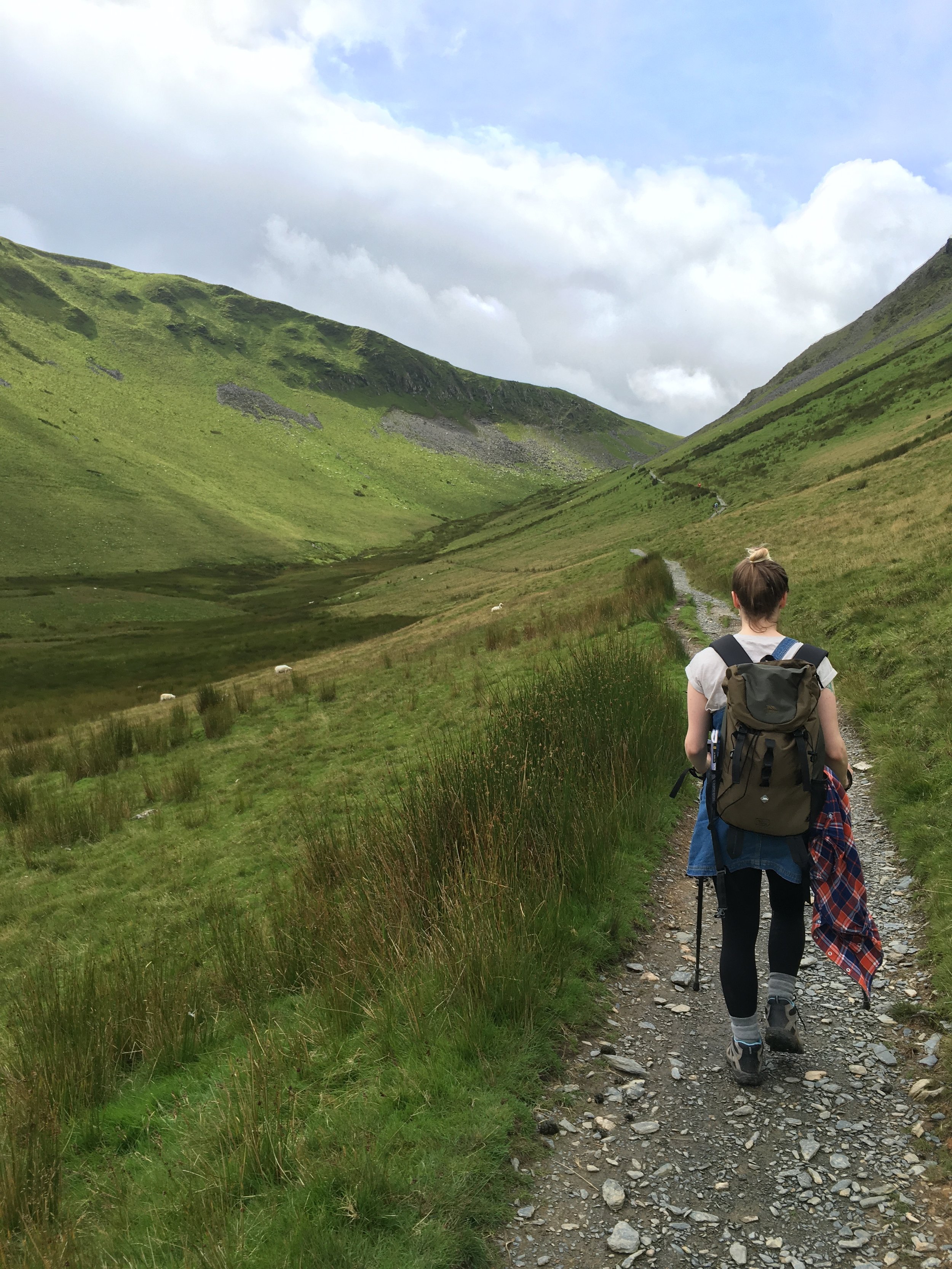Walking through Maesgwm