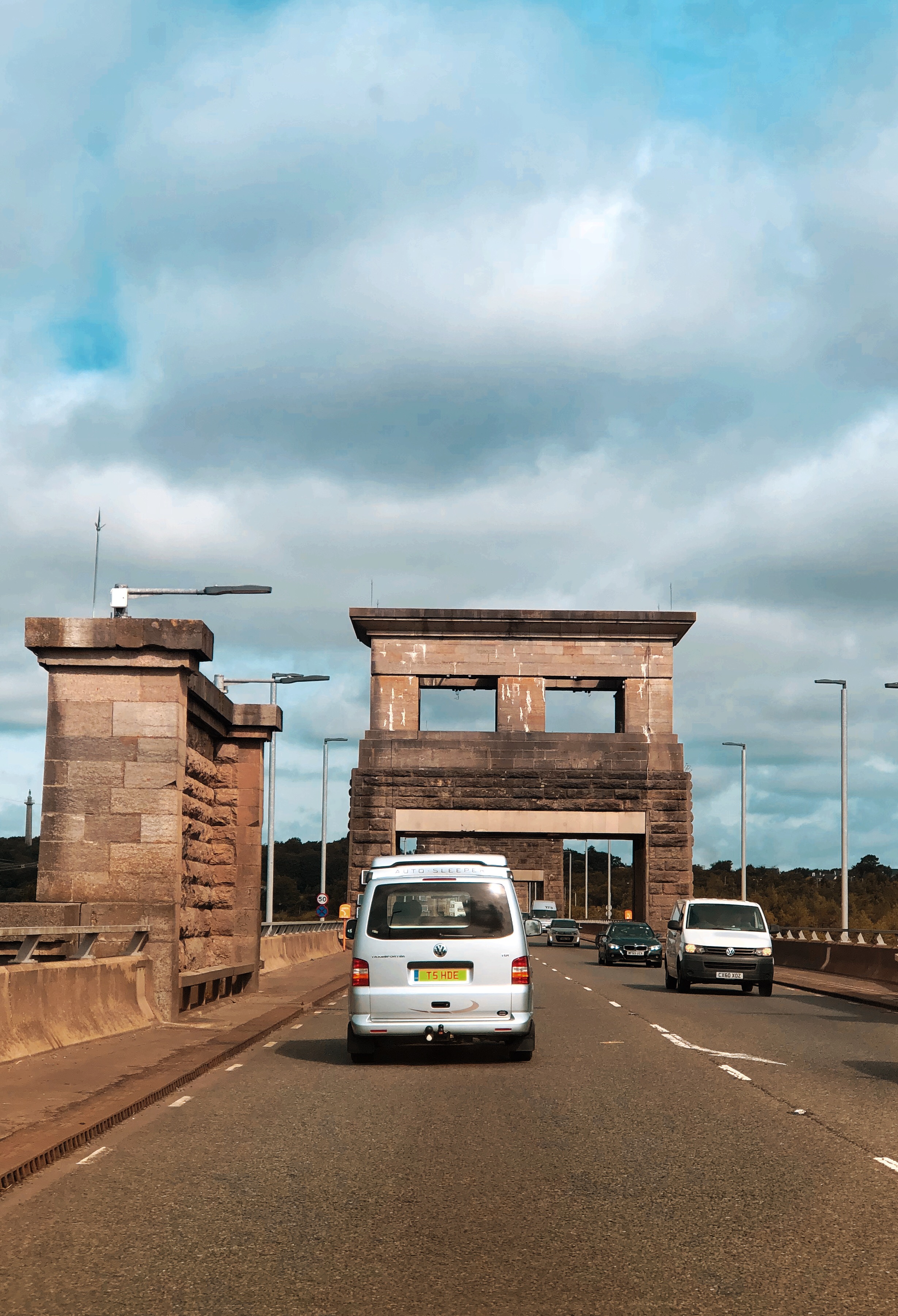 Crossing the Britannia Bridge