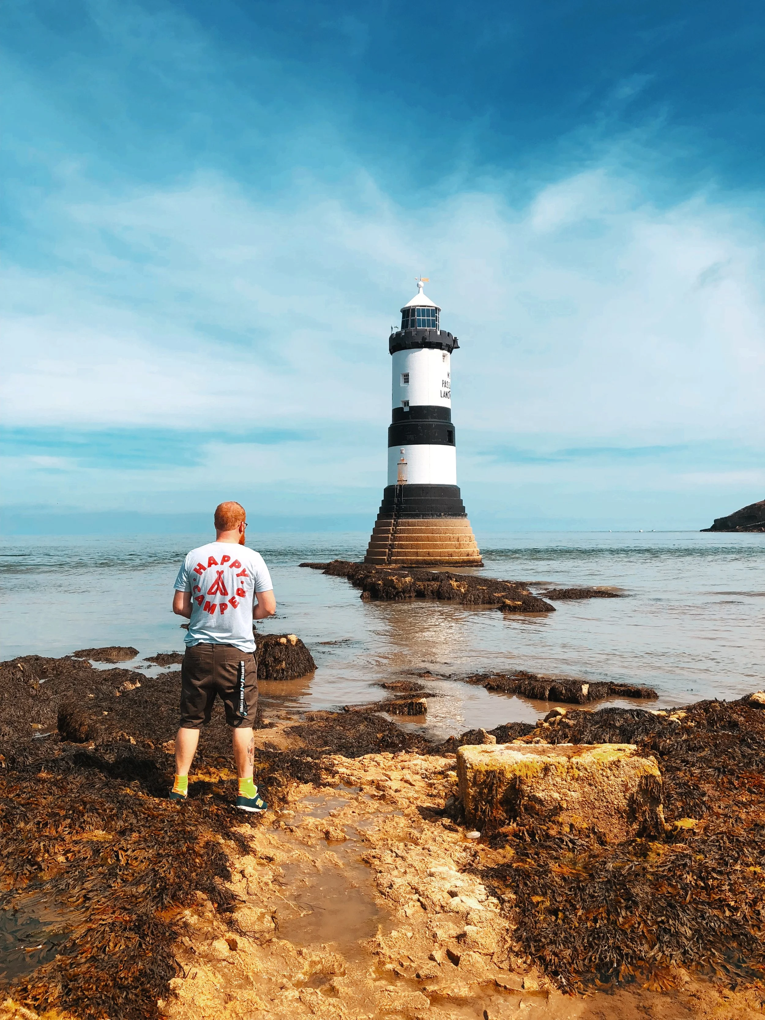 The Trwyn Du lighthouse