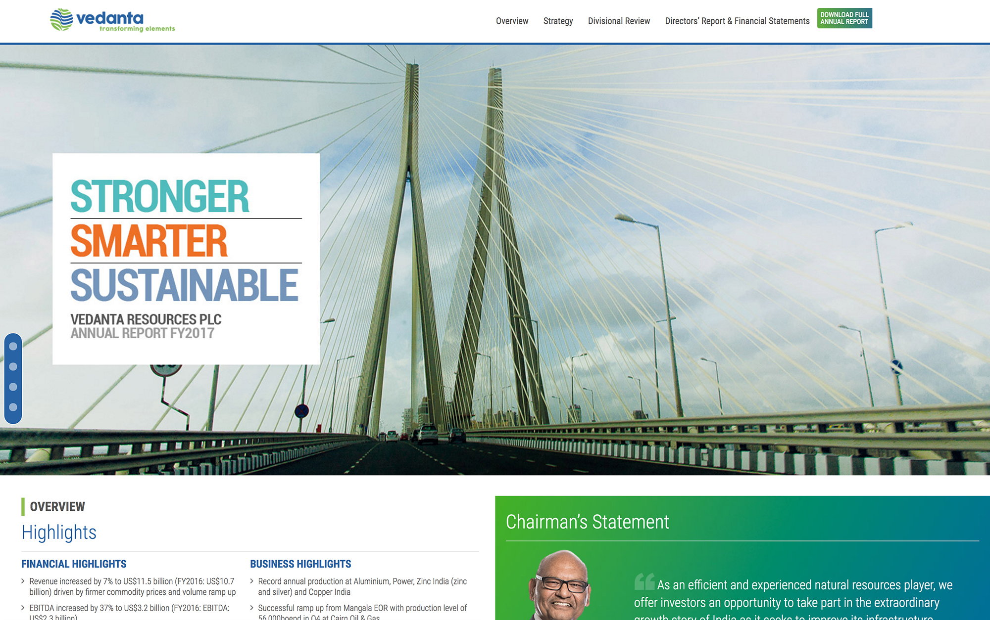 Emperor Design: Vedanta PLC
