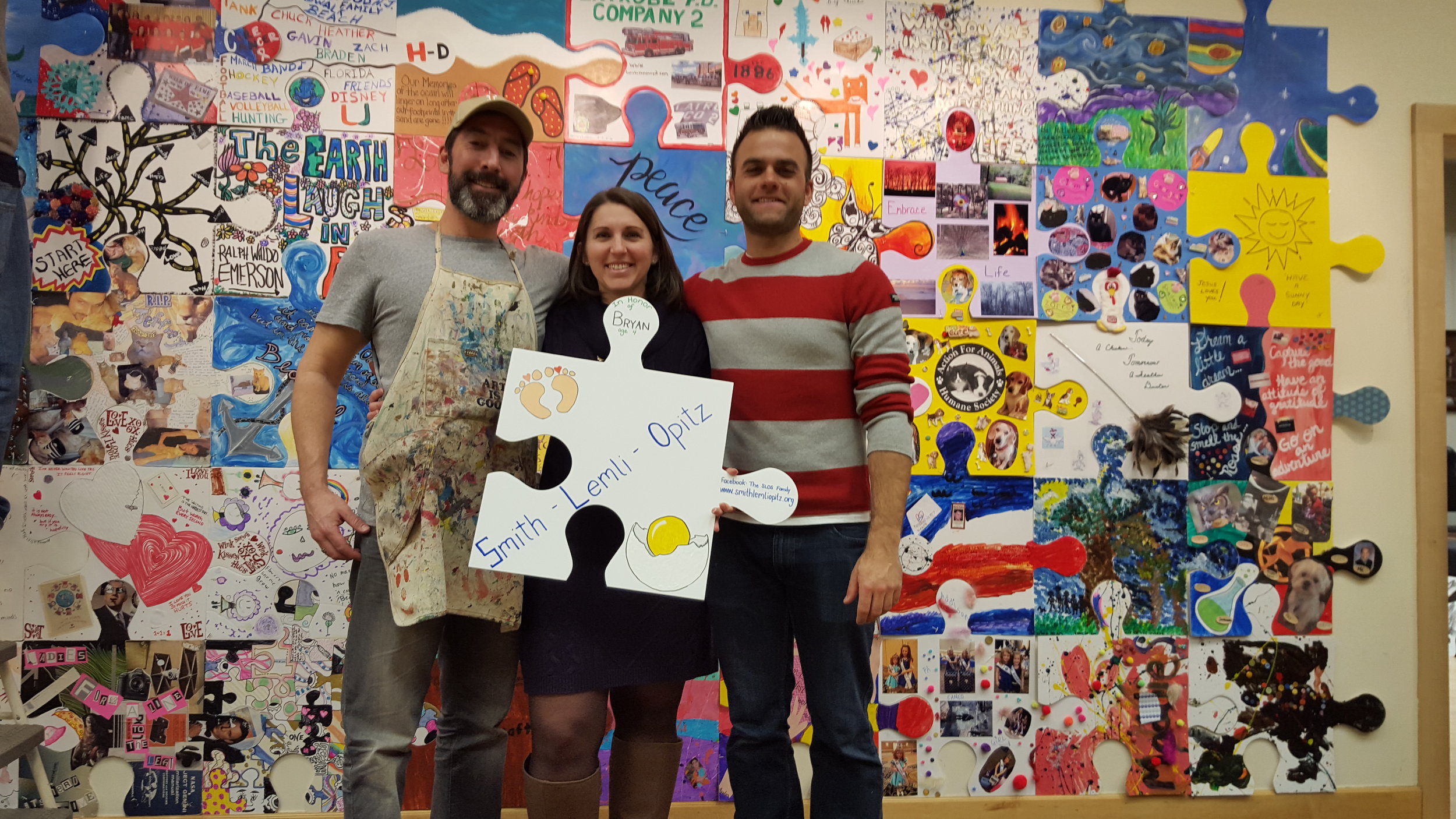 We're Not Complete Without You: A Collaborative Puzzle Art Project