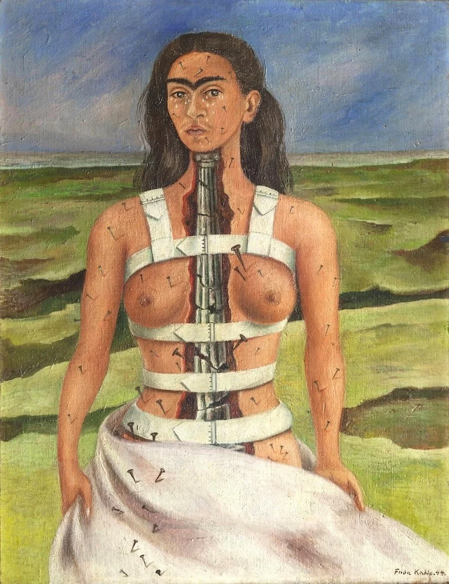 Frida Khalo, at suzanneschreve.com, Jungian Analyst for women working with feminine consciousness. Jungian analyst specialized in working with women with (sexual) trauma, (peri)menopause, motherhood, and other life transitions.