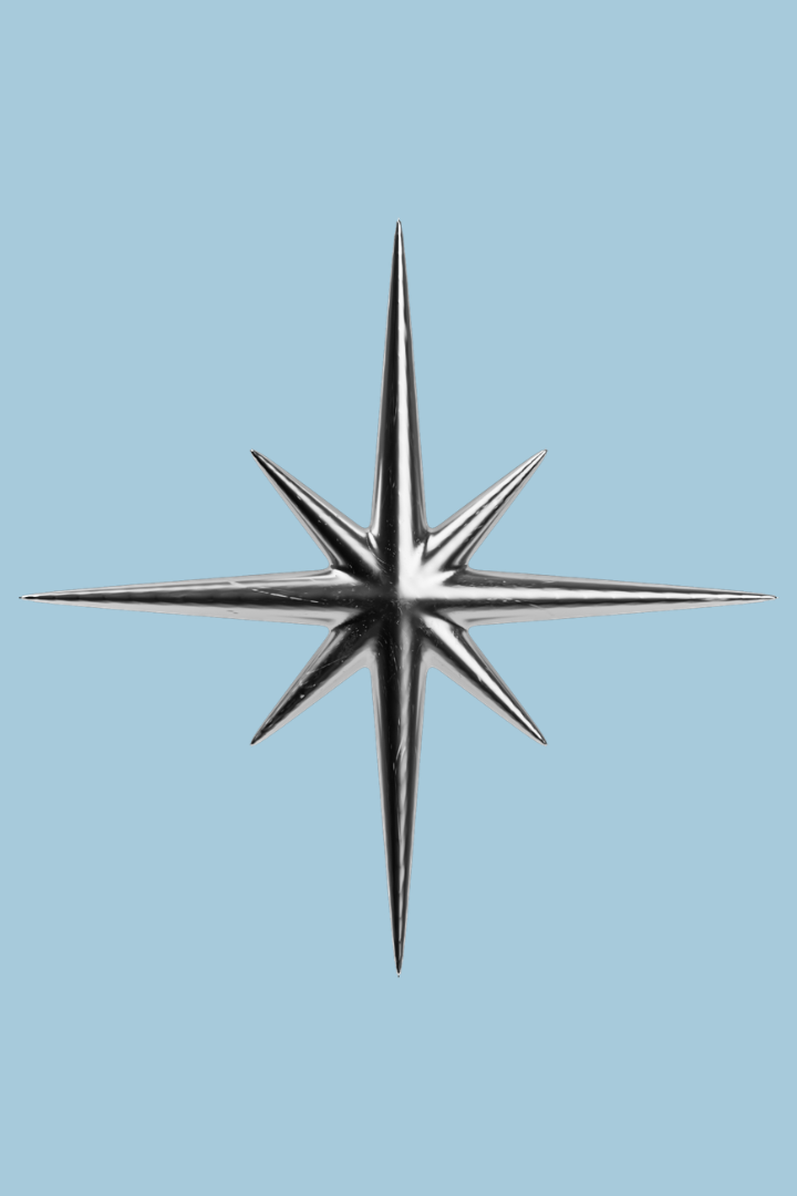 North star in chrome