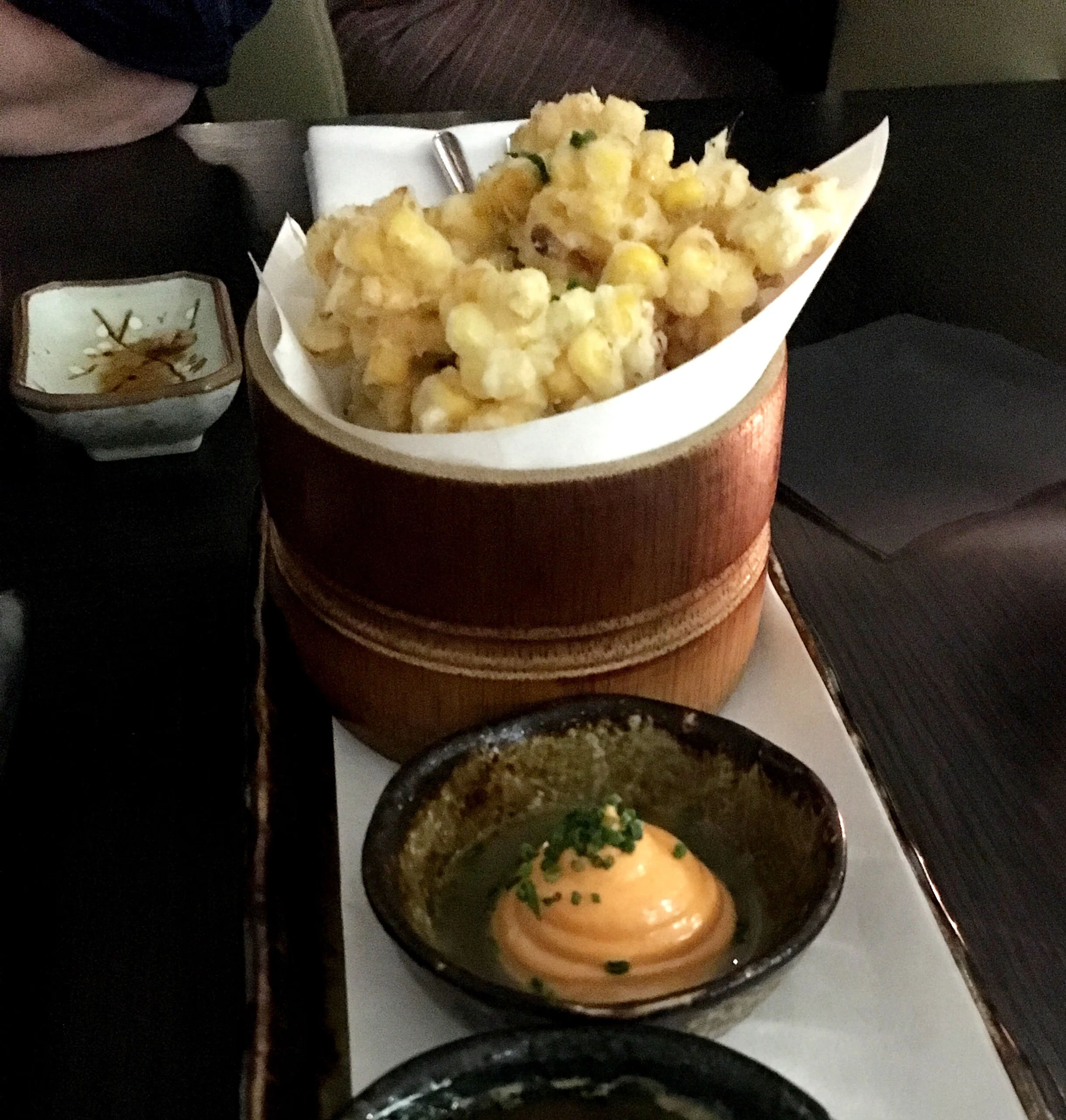 corn tempura