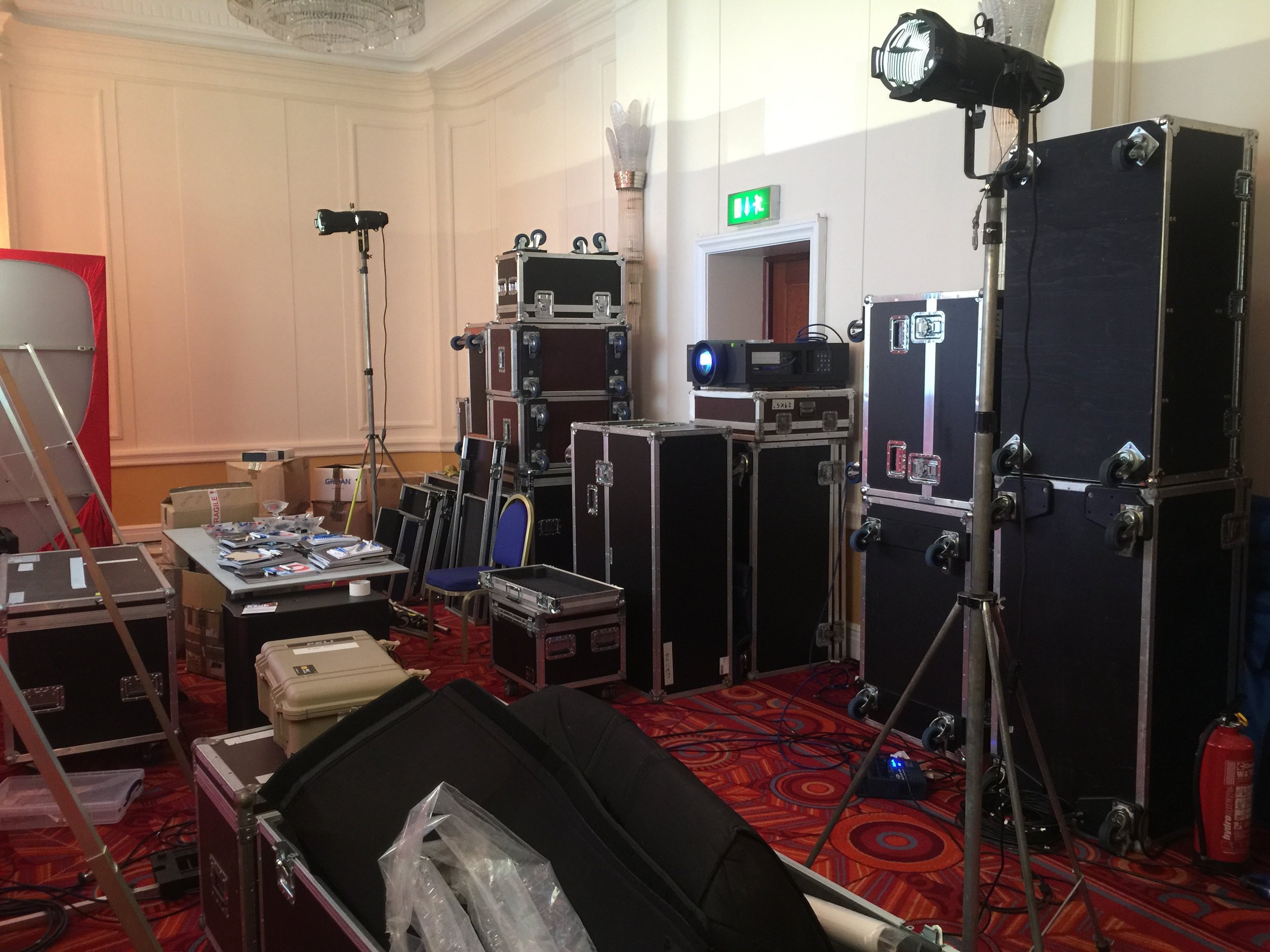 audio visual equipment hire 