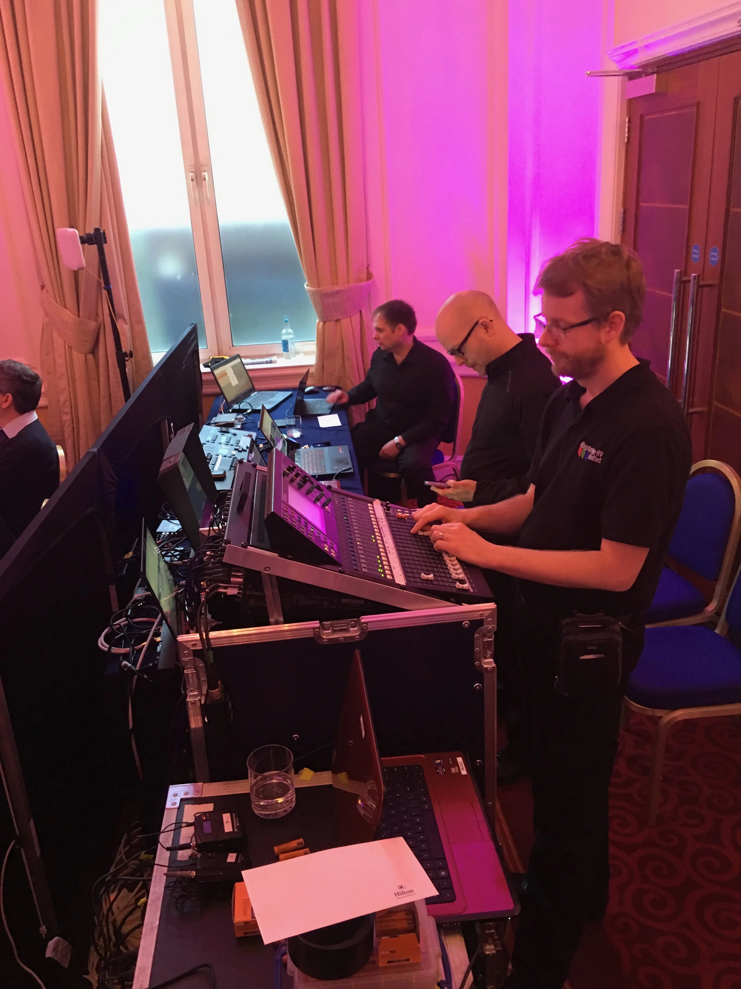 Audio Visual Equipment Hire Live Streaming Large TV Hire Video