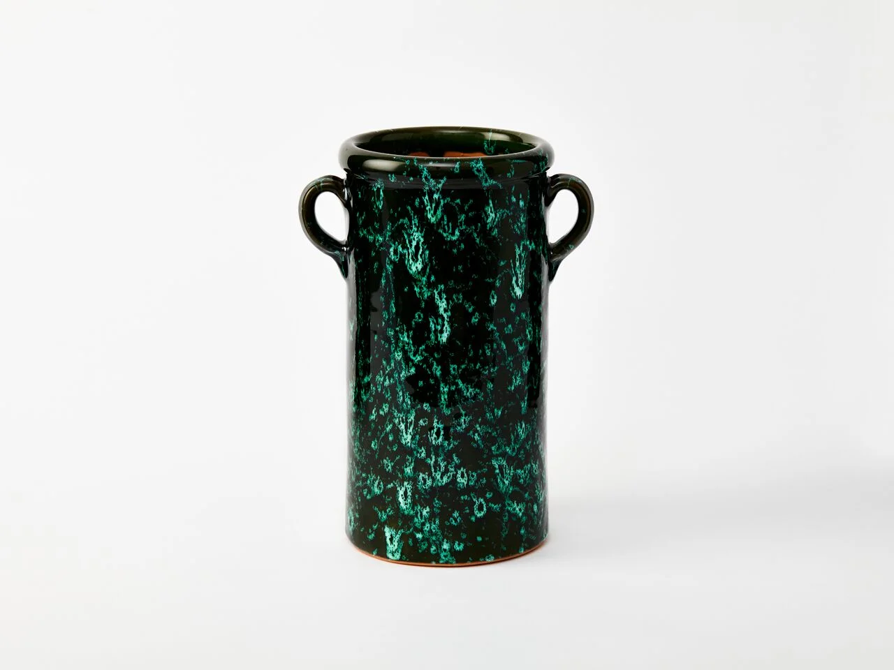 Emma Cerasulo_Tall Splatter Ceramic Planter Green_preview.jpg