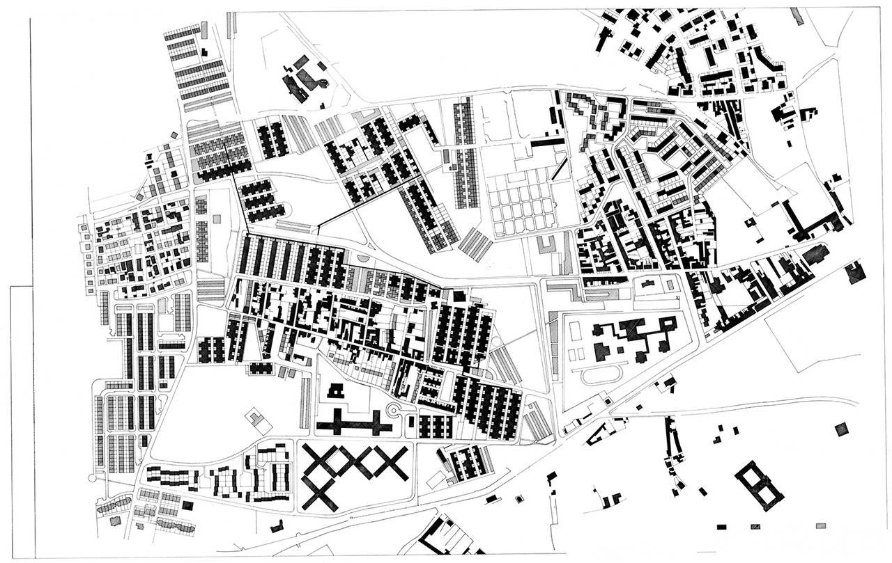  Álvaro Siza, Quinta da Malagueira, Residential District, Evora, Site Plan (CCA) 