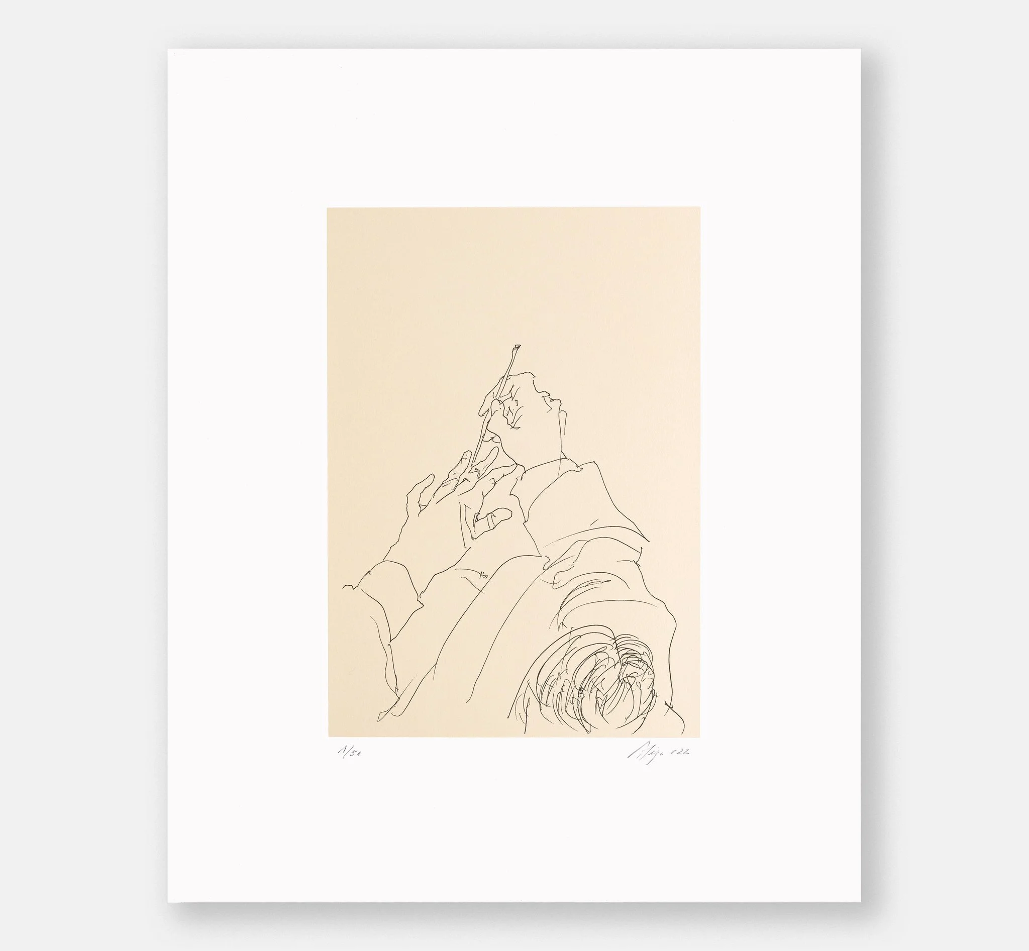 ✨ A DANGEROUS GAME
&mdash; A SILKSCREEN BY &Aacute;LVARO SIZA 

&ldquo;There is a game in which the player places an open palm and splayed fingers on a table, then, using a penknife, stabs back and forth between the gaps, faster and faster. A dangero