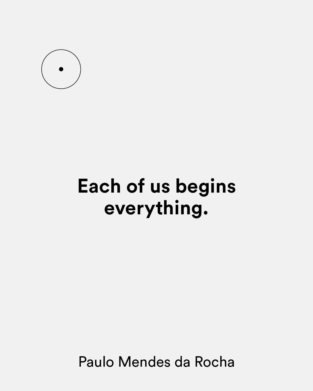 "I have hope, I have optimism. It&rsquo;s the dimension within the force that history has already shown us, the force that exists in popular culture. We are not ready, and we do not wish to be ready. We count on this eternal incompleteness. We&r