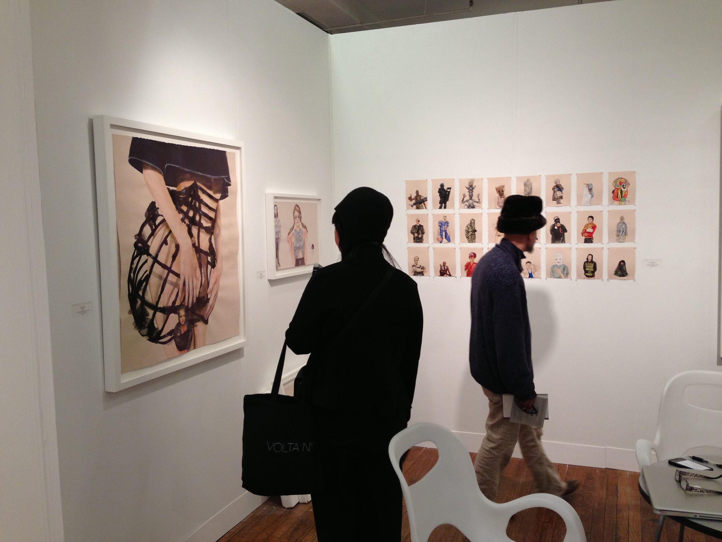  Volta Art Fair, Cynthia Reeves Gallery booth, New York, NY, 2014 