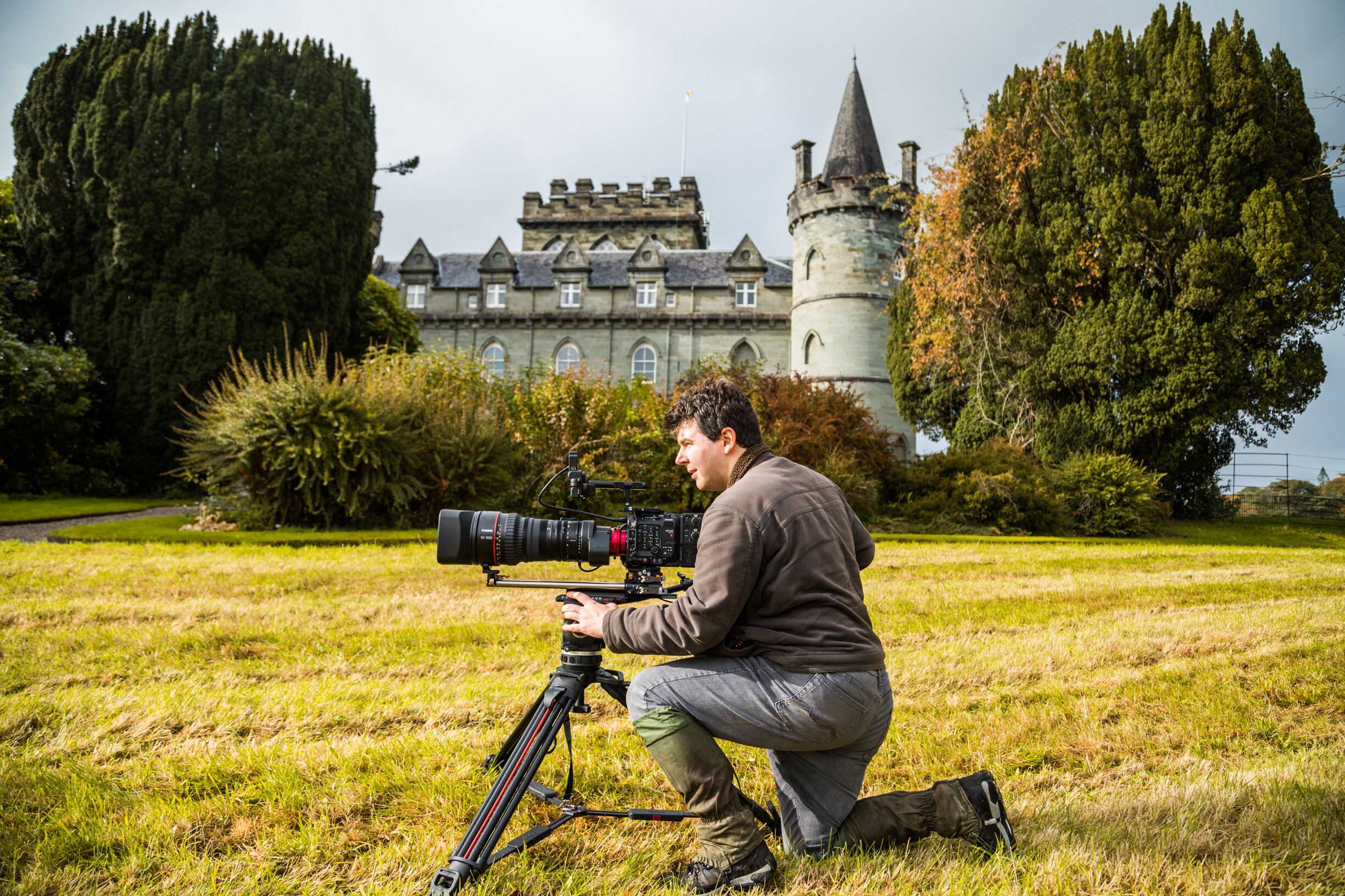 Red Squirrels - Inveraray Castle grounds w/ the Canon CN20