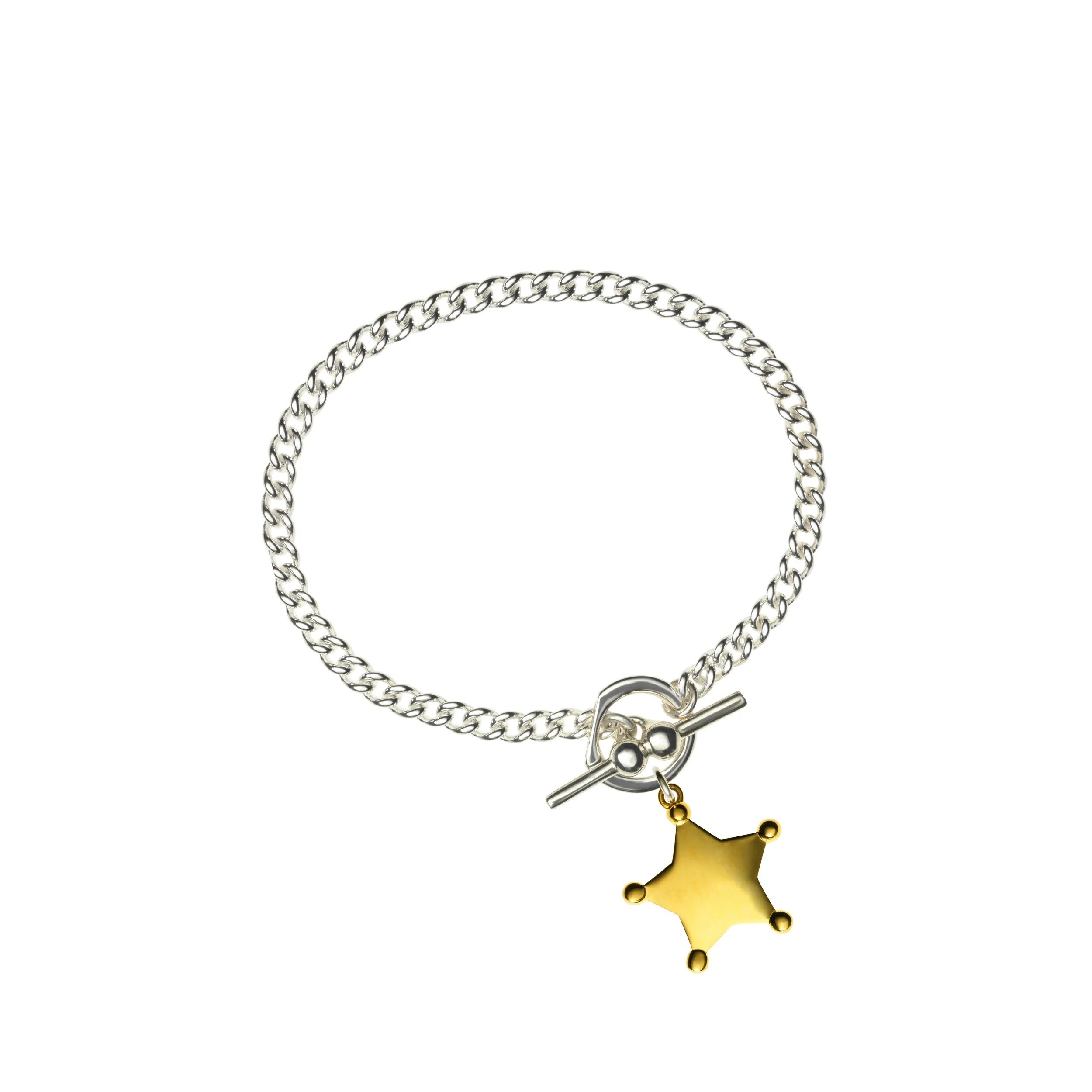 SAM HAM Sheriff Star Bracelet
