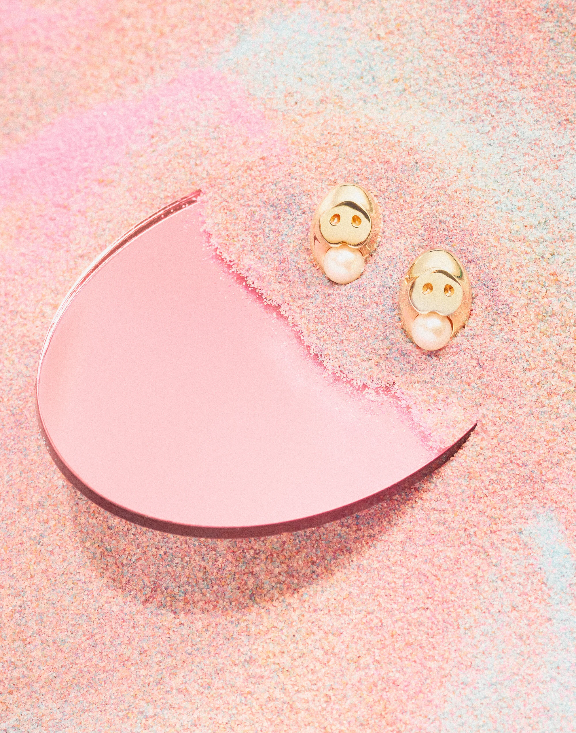 Design Spotlight: 'Stuffed' Pearl Studs from the Honourable Pig Collection