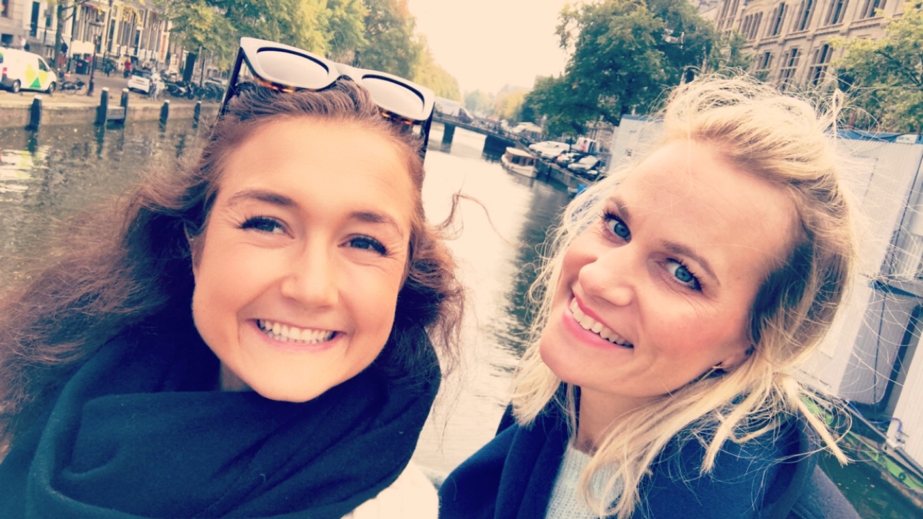 Meg og fineste Ester i Amsterdam!