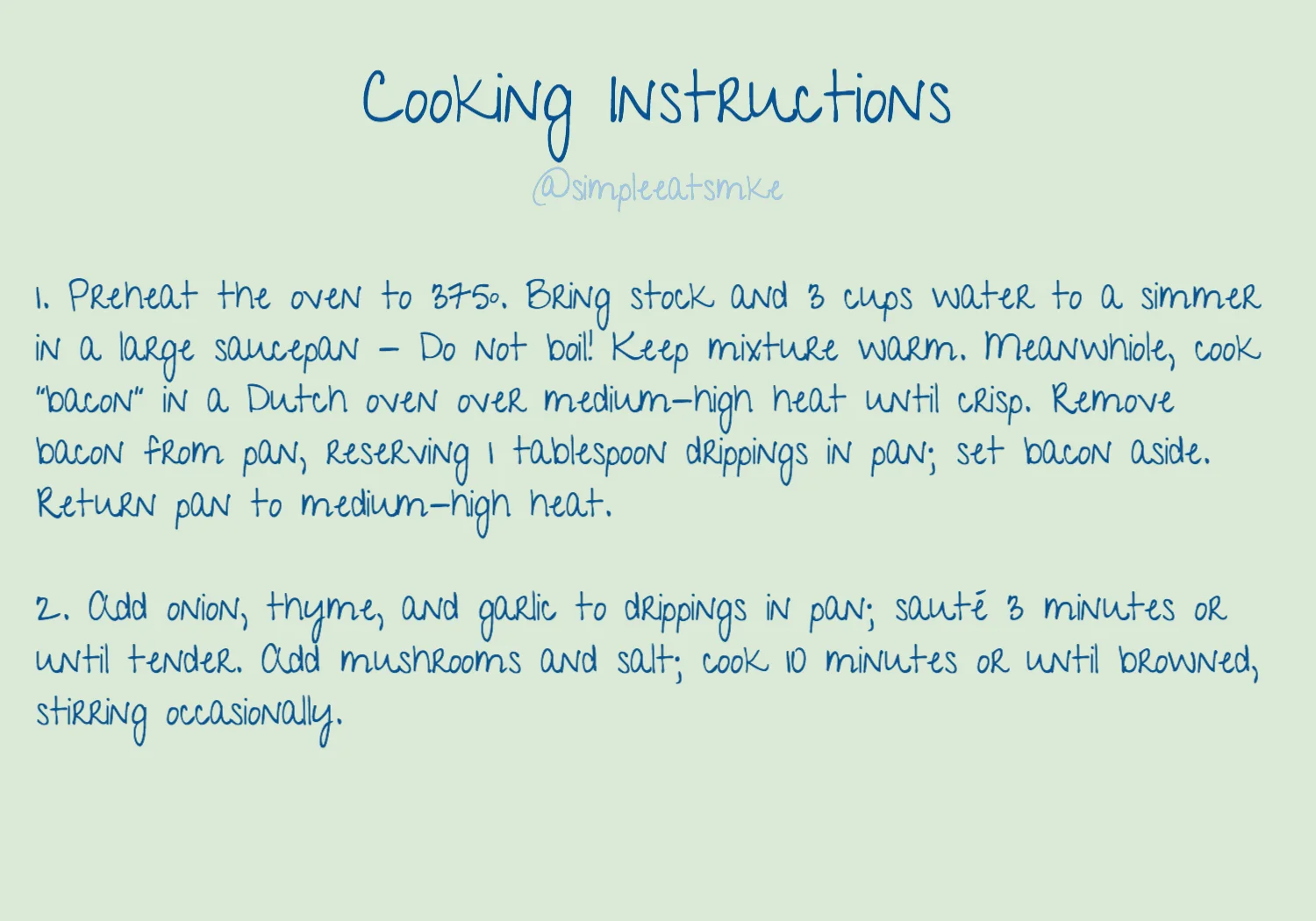 8_17 Mushroom and Spinach Casserole Instructions Pt 1.jpg